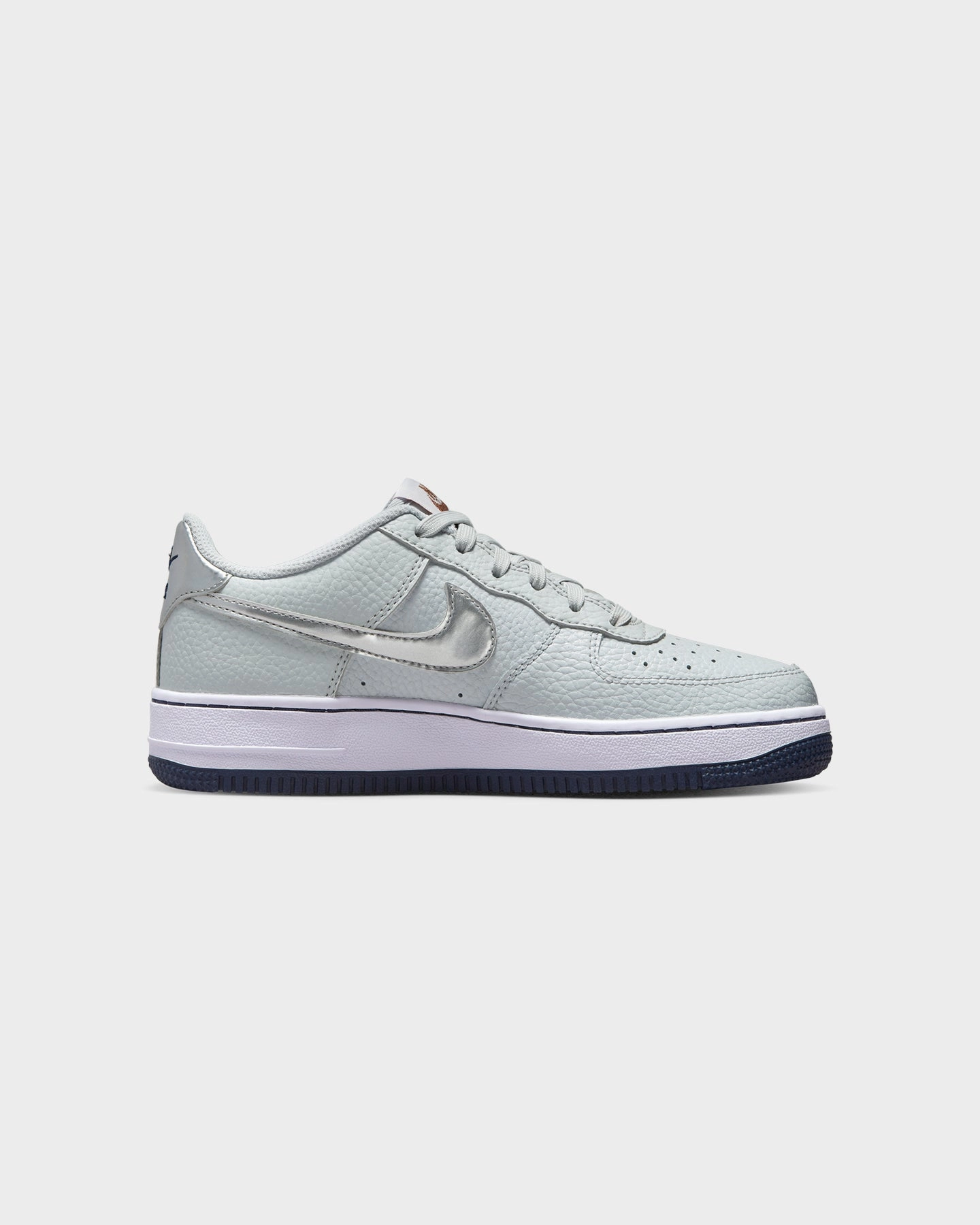 Nike Kids' Nike Air Force 1 (GS) Pure Platinum/Metallic Precision fit