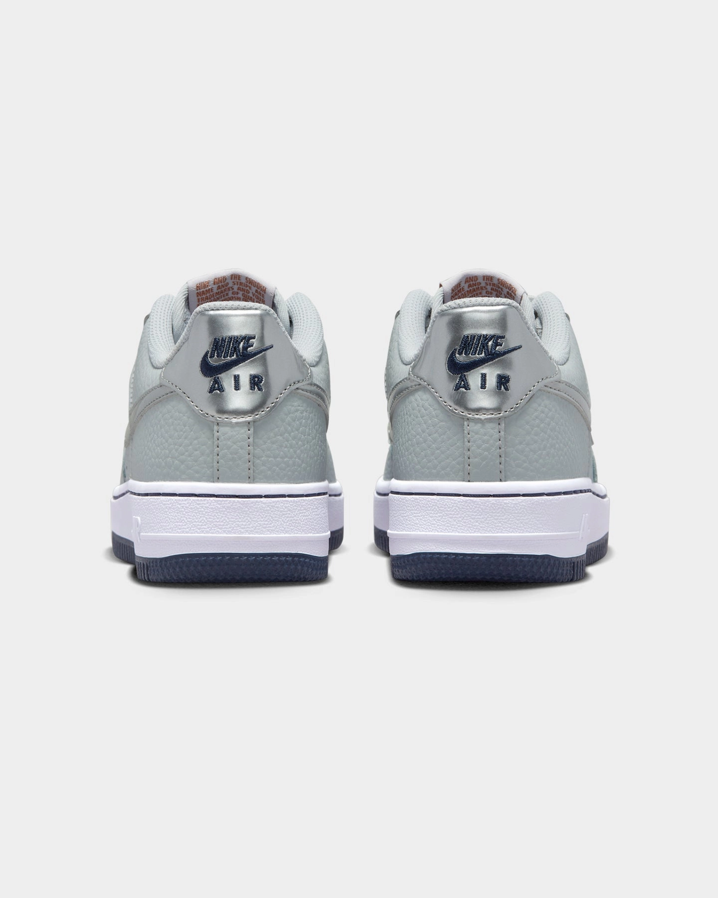 Nike Kids' Nike Air Force 1 (GS) Pure Platinum/Metallic Weekend Wear Zero Drop Profile