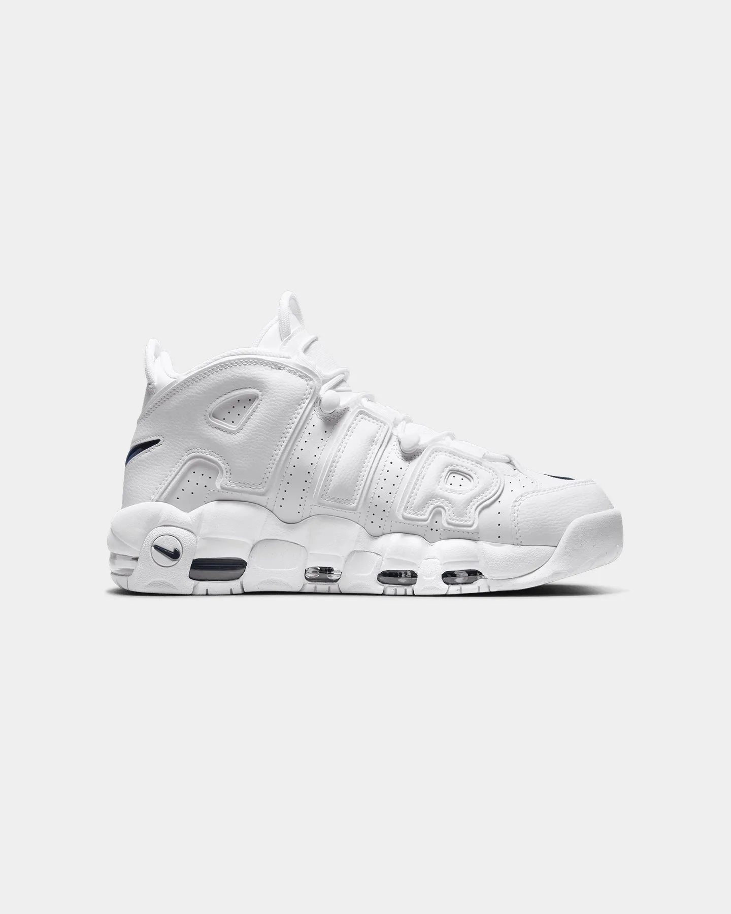 Nike Air More Uptempo '96 White/Midnight Ultra Light Cushioning Pressure Distribution Nodes