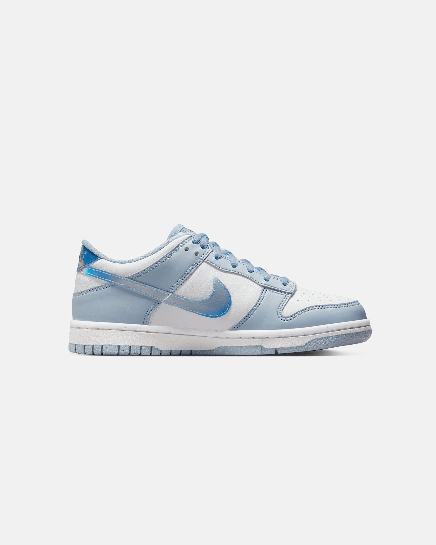 Comfortable Padding Nike Kids' Dunk Low Next Nature (GS) Blue Whisper/White