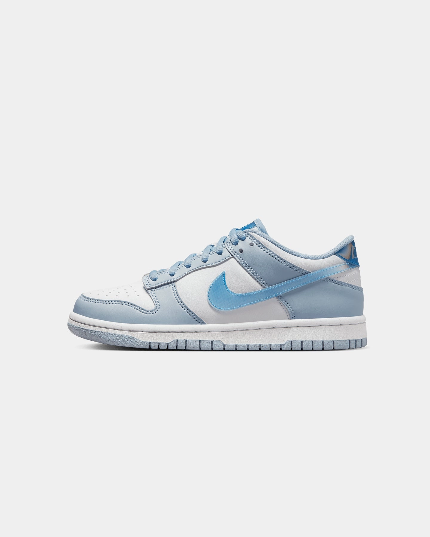 Comfort Soft Nike Kids' Dunk Low Next Nature (GS) Blue Whisper/White
