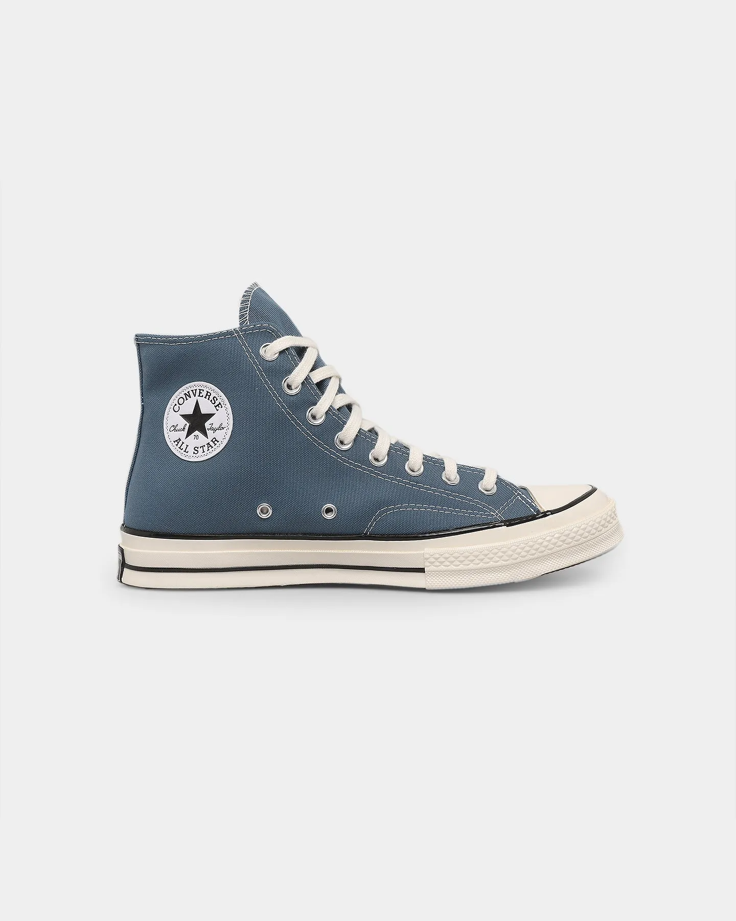 Converse Chuck 70 Hi Deep Waters/Egret Heel Stabilizer closed - toe