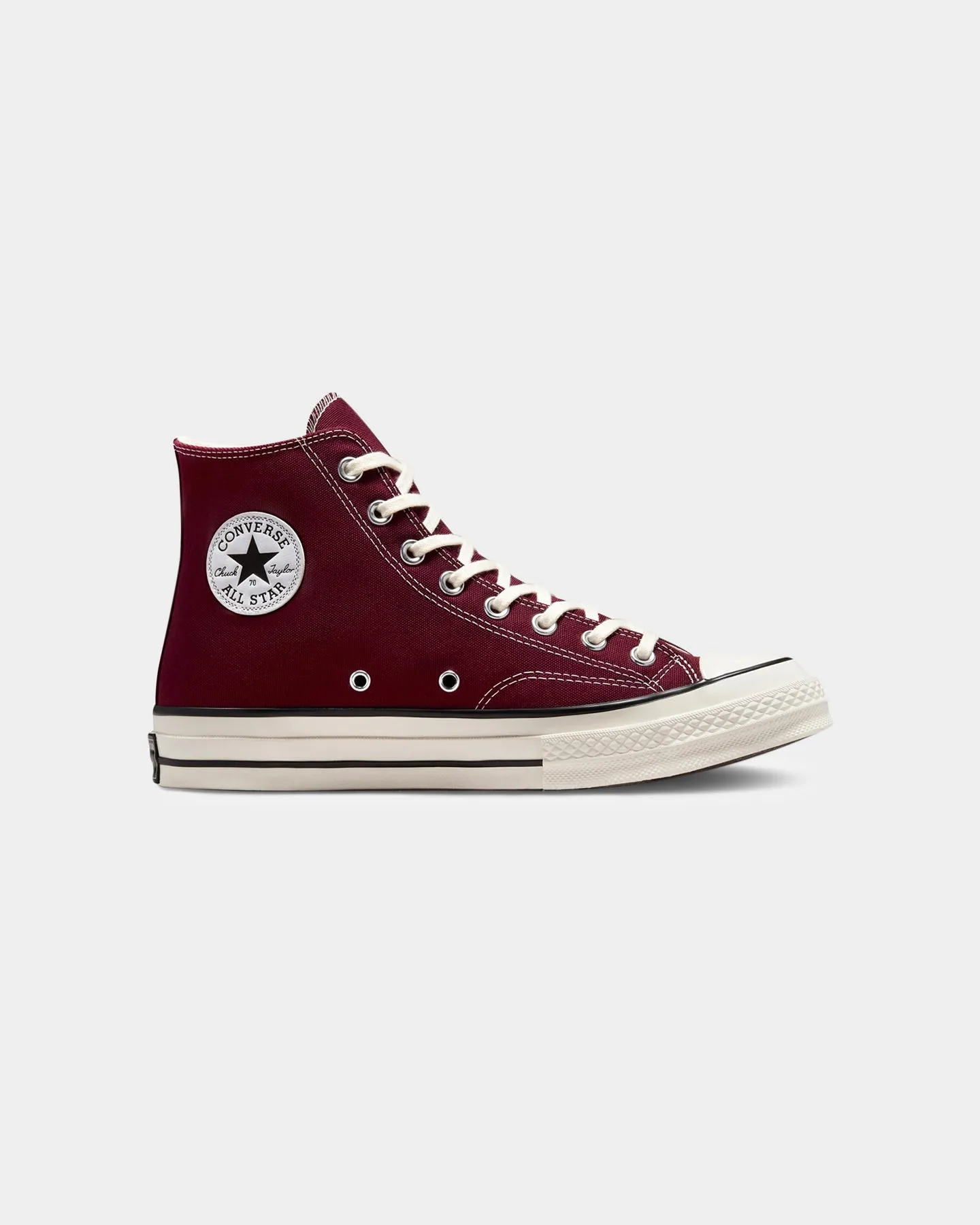 Converse Chuck 70 Hi Vintage Canvas Dark Beetroot/Egret Practical Design