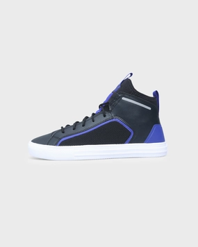 trendy teenagers' looks least durable Converse Chuck Taylor All Star Ultra Mid Black/Concord/Silver