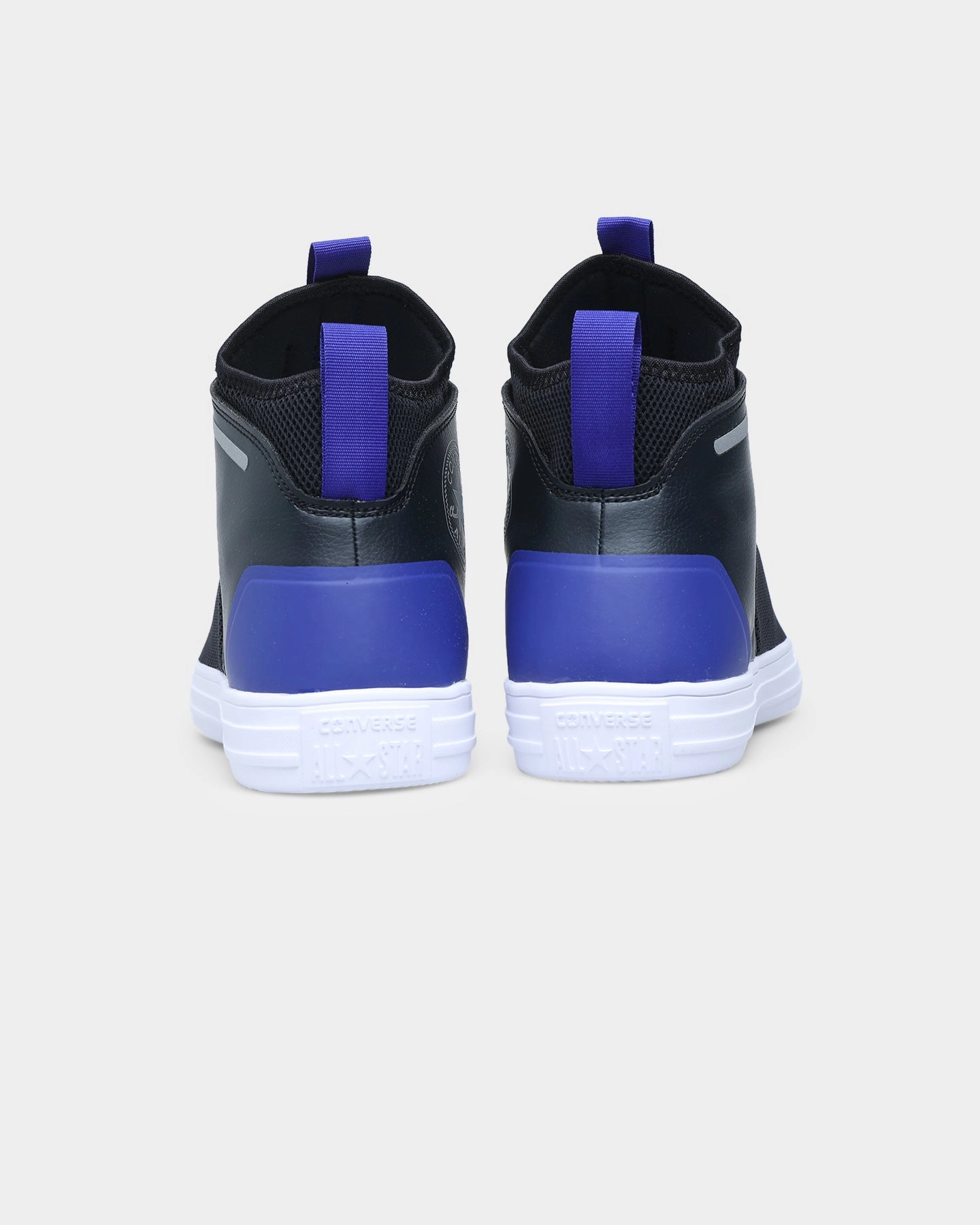 Converse Chuck Taylor All Star Ultra Mid Black/Concord/Silver Bacteria Inhibiting Sockliner