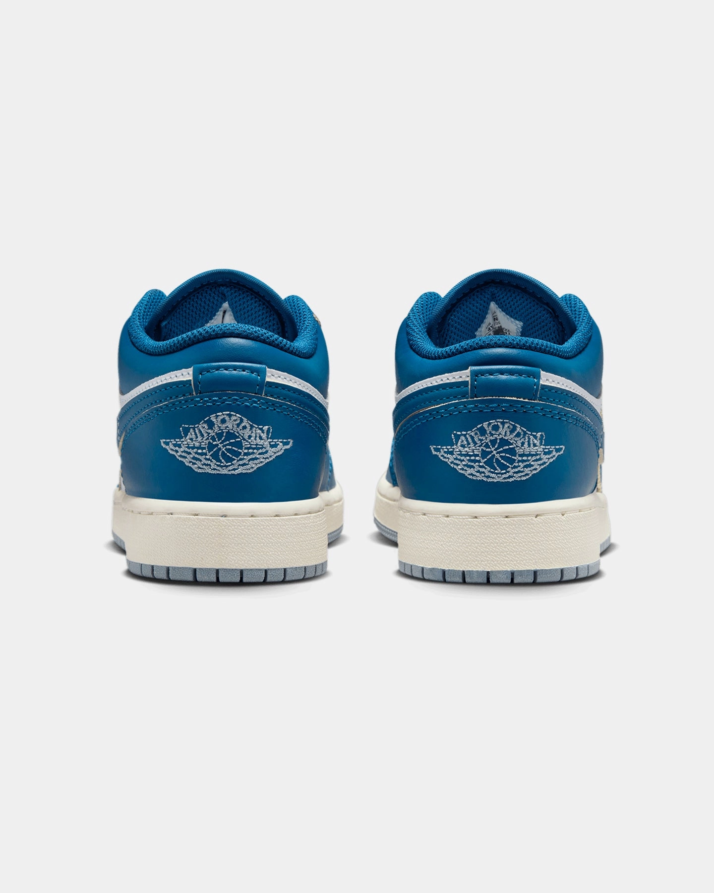 Jordan Kids' Air Jordan 1 Low SE (GS) White/Industrial Blue Non Restrictive Fit