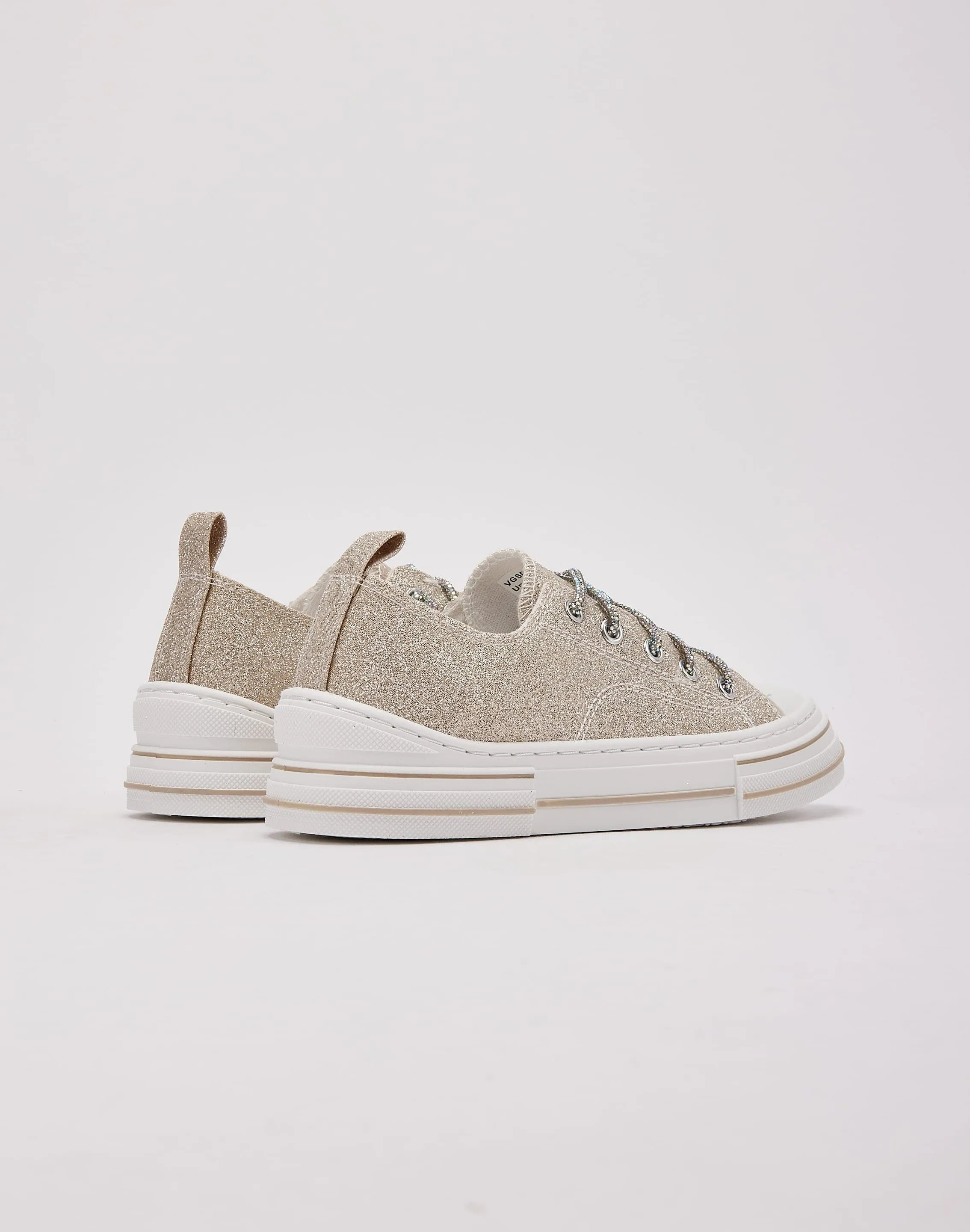 back - zip Exclusive Look Cork Sole Very G Aman Glitter 2