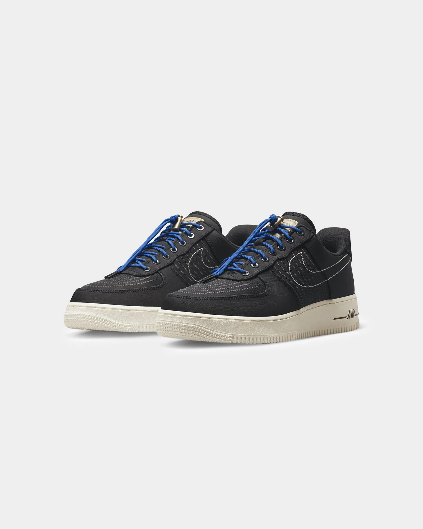 Nike Air Force 1 '07 LV8 Black/Sail-Black Easy - to - wear Grounded Traction Pattern