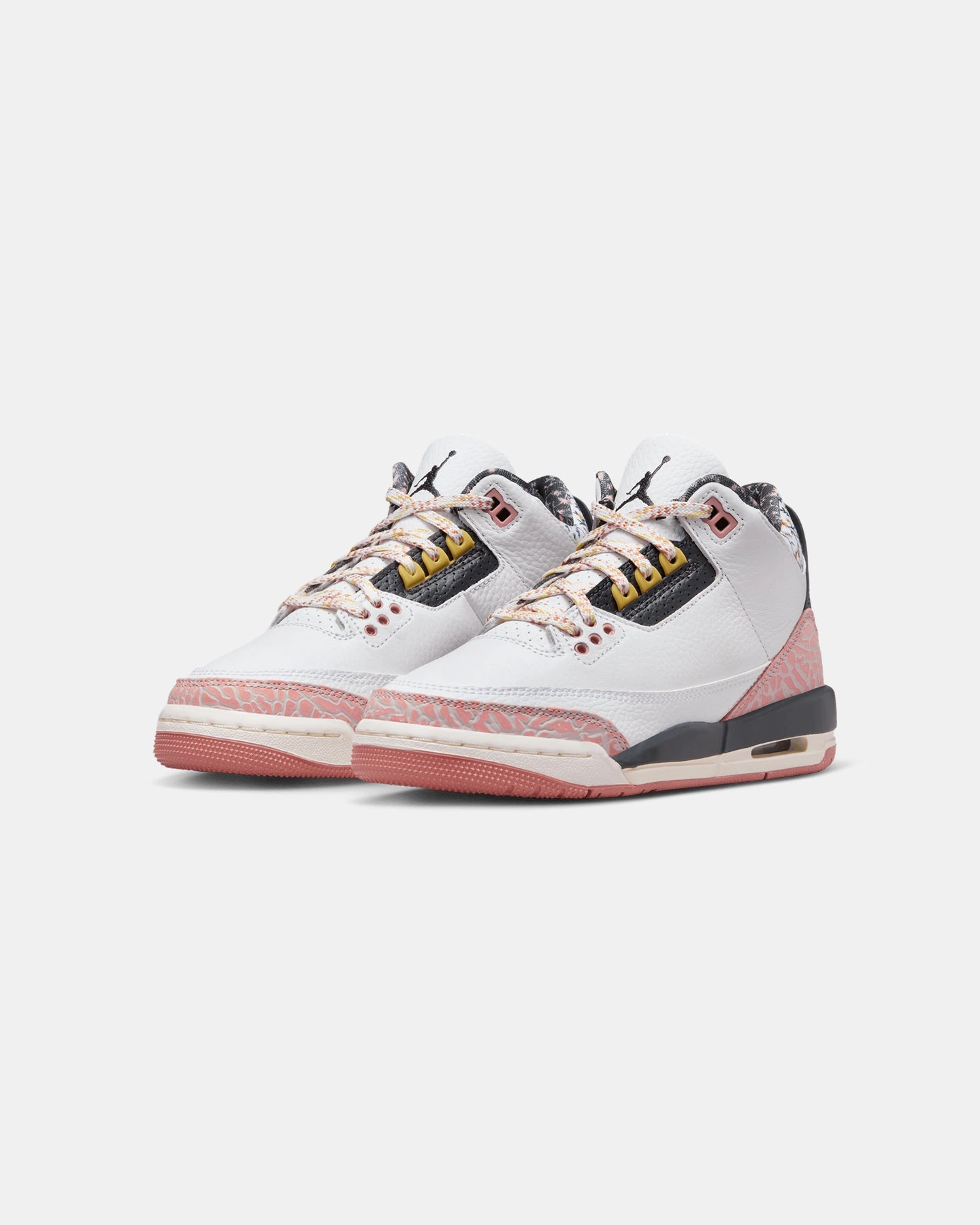 Responsive Use Jordan Kids' Air Jordan 3 Retro "Red Stardust" (GS) White/Anthracite