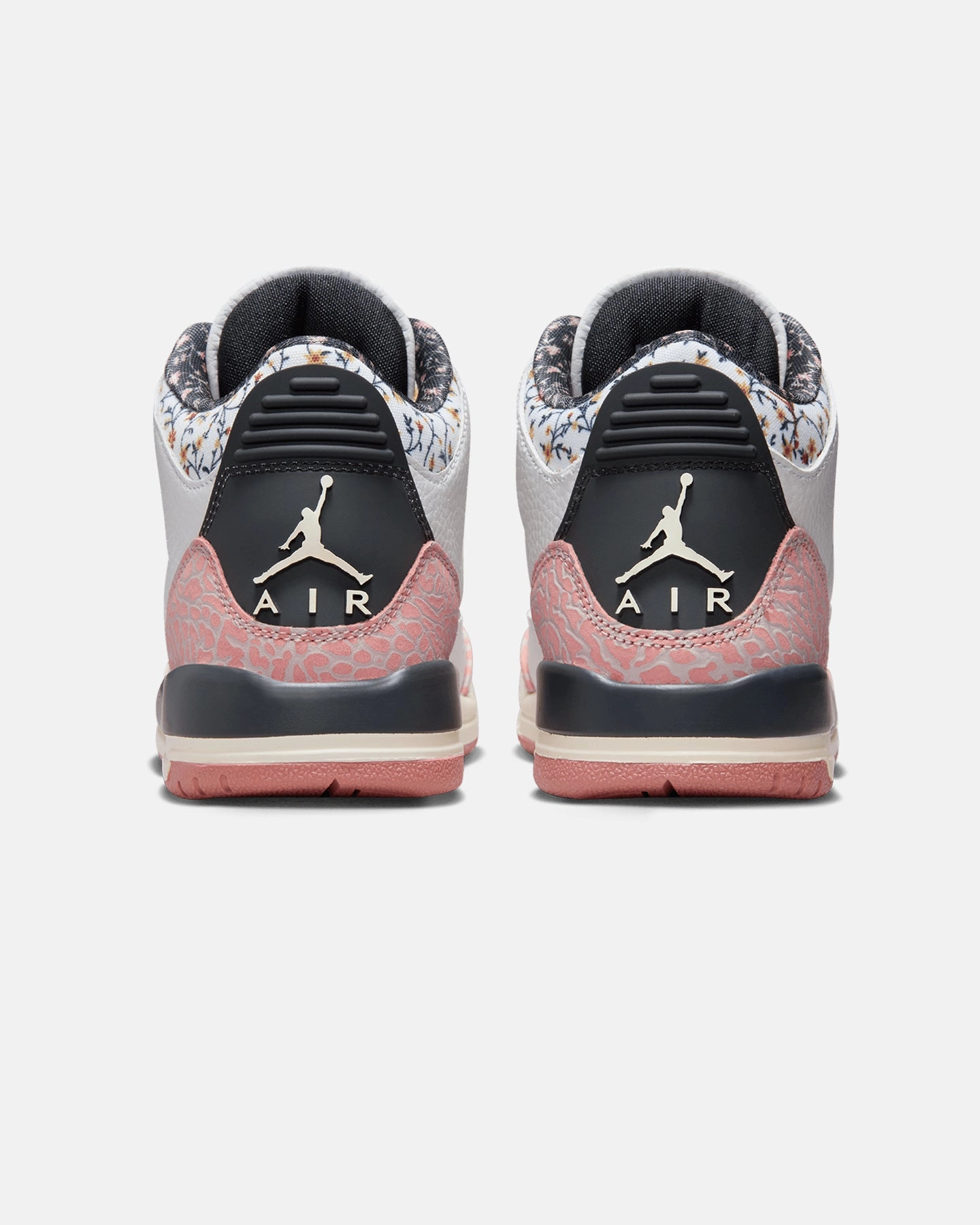 Built-In Support Jordan Kids' Air Jordan 3 Retro "Red Stardust" (GS) White/Anthracite