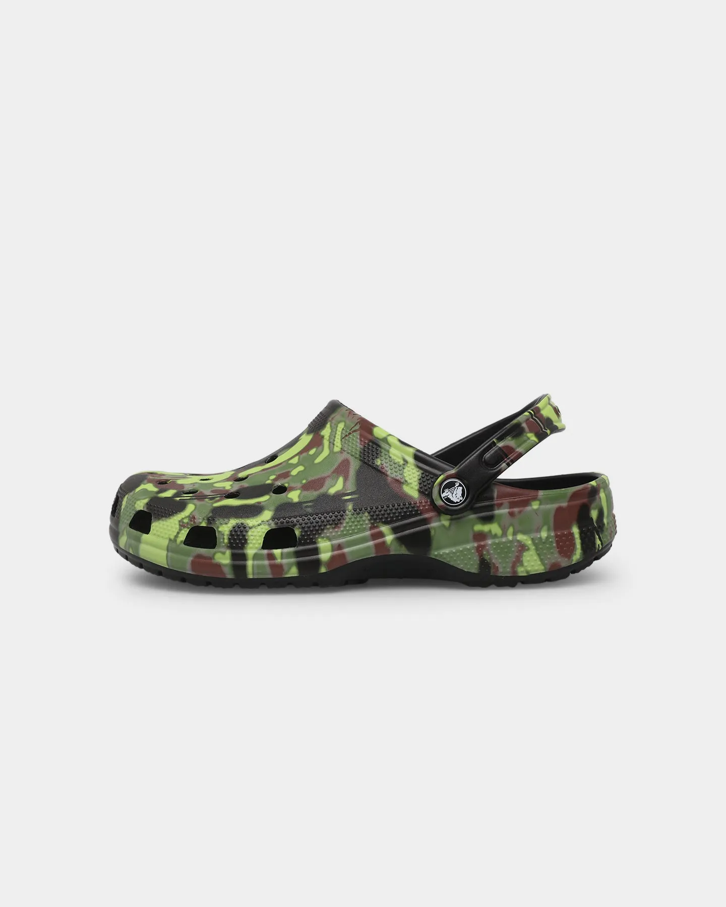 Functional Trusted Crocs Classic Clog Spray Camo Black