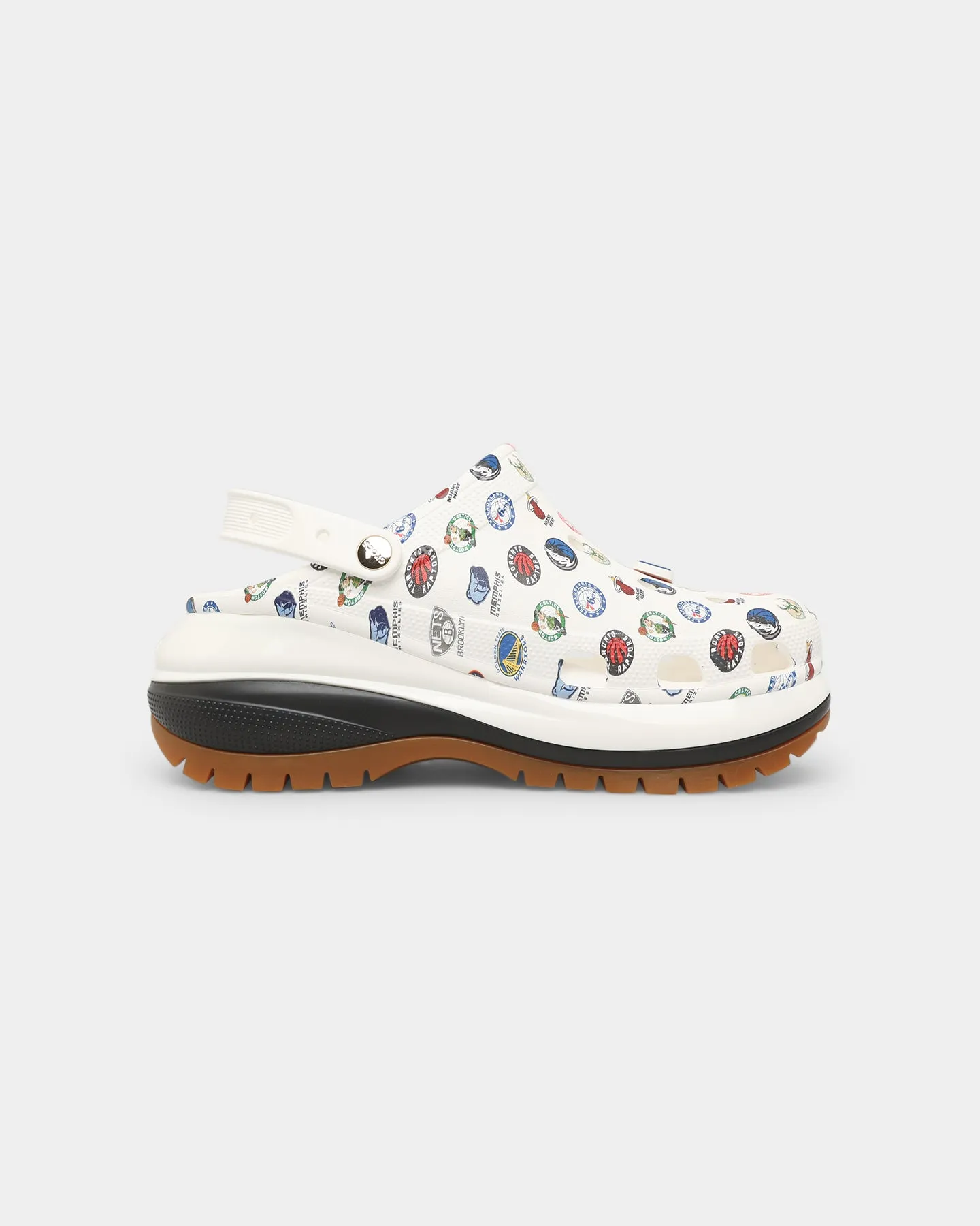 running - style honest Crocs X NBA All Star Mega Crush Clog Multi-Coloured