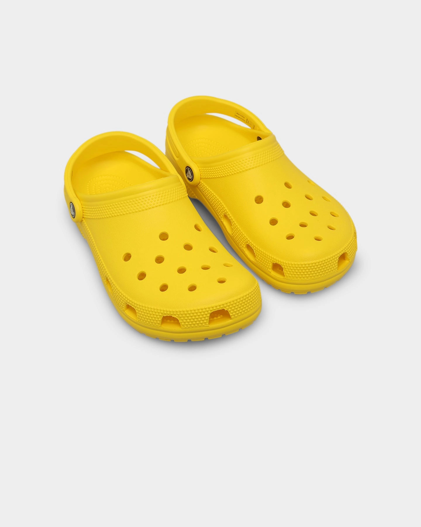 MoldedInsole comfortable top Crocs Classic Clog Lemon