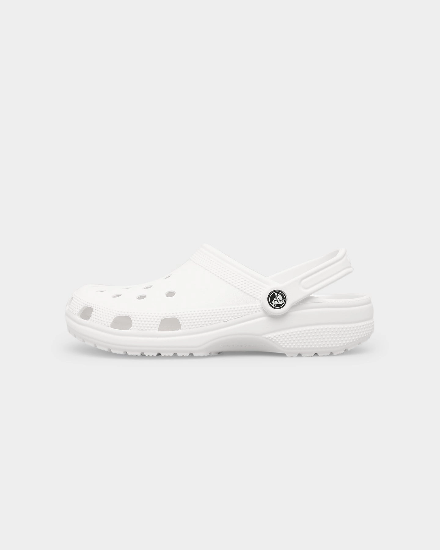 cycling - style Hyper Elastic Polymer Insert Crocs Classic Clog White