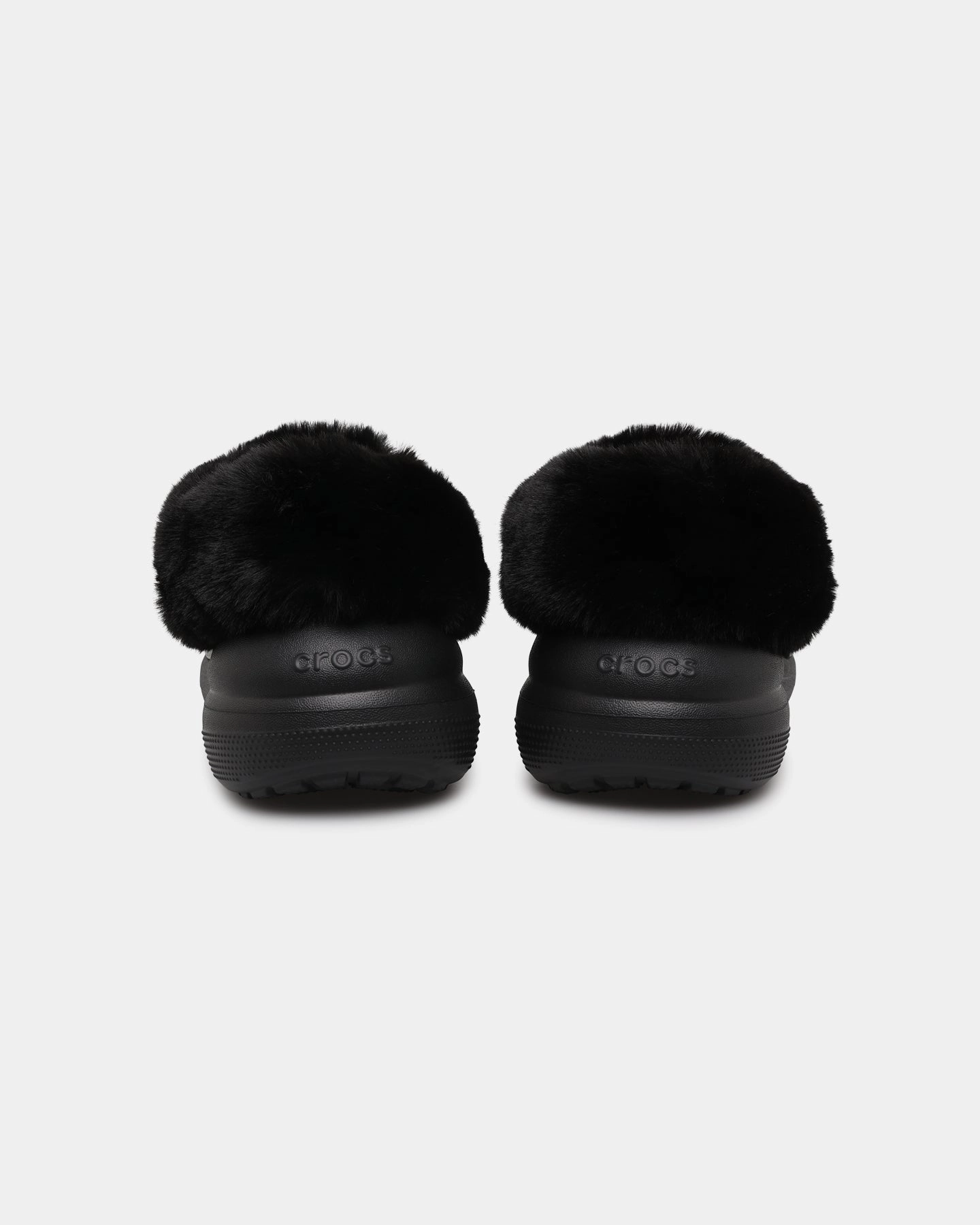 Crocs Furever Crush Black Quick Drying Lining