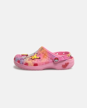 Flexible Construction platform shoes Crocs Kids' Pok??mon Pikachu Classic Clog (GS) Multi