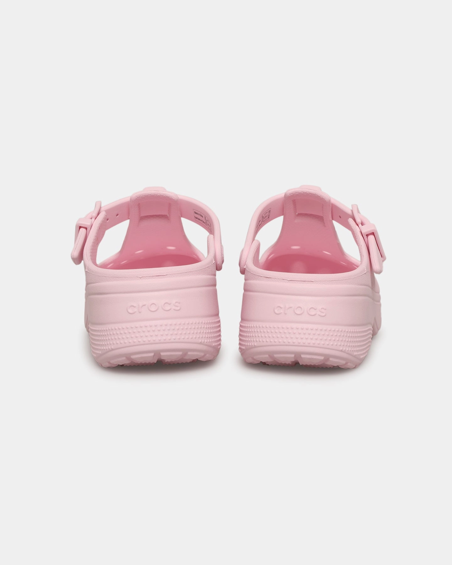 Crocs Women's Classic Mary Jane Clog Pink commuters Impact Diffusing Structure