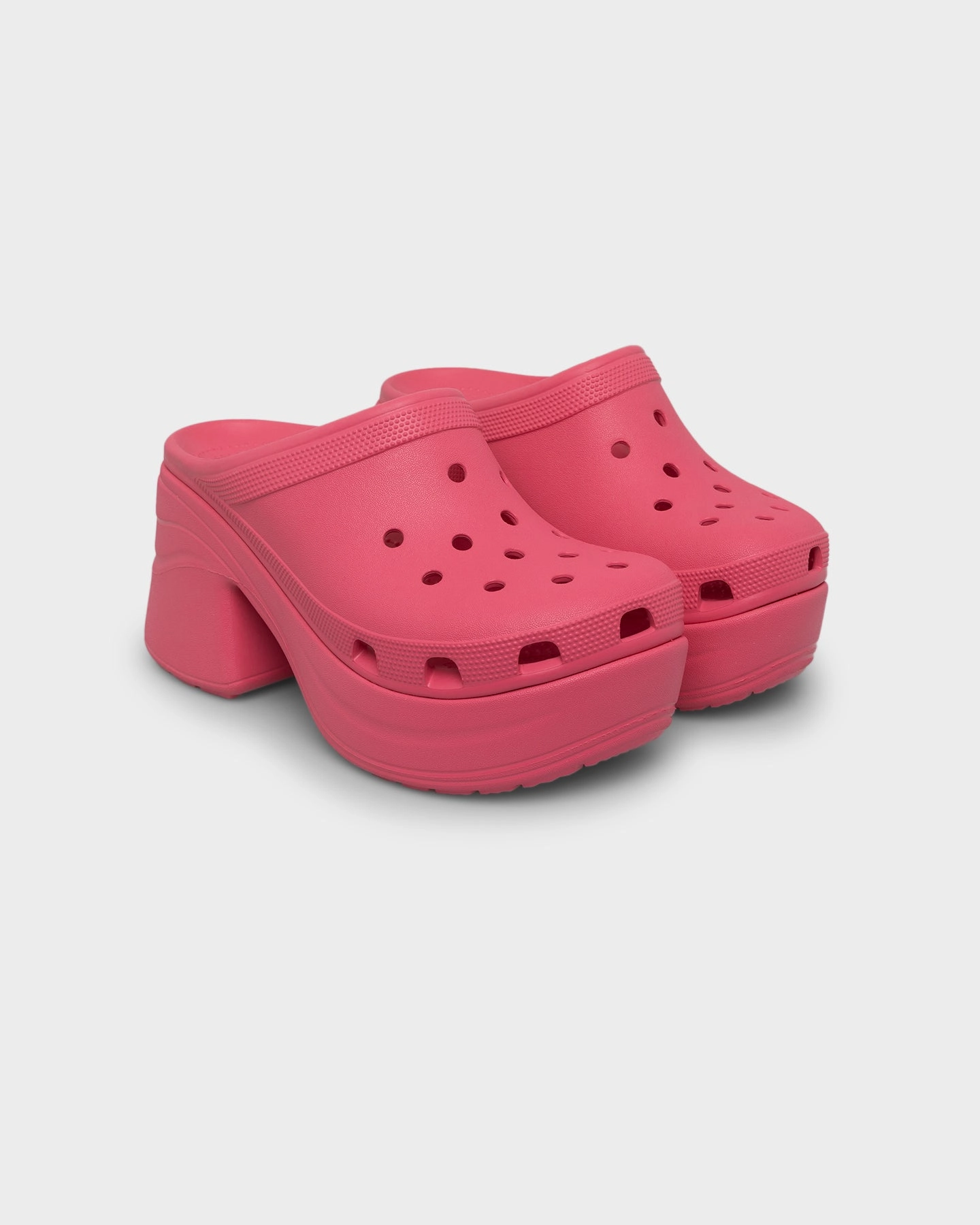 Vertical Bounce Efficiency Crocs Women's Siren Clog Hyper Pink