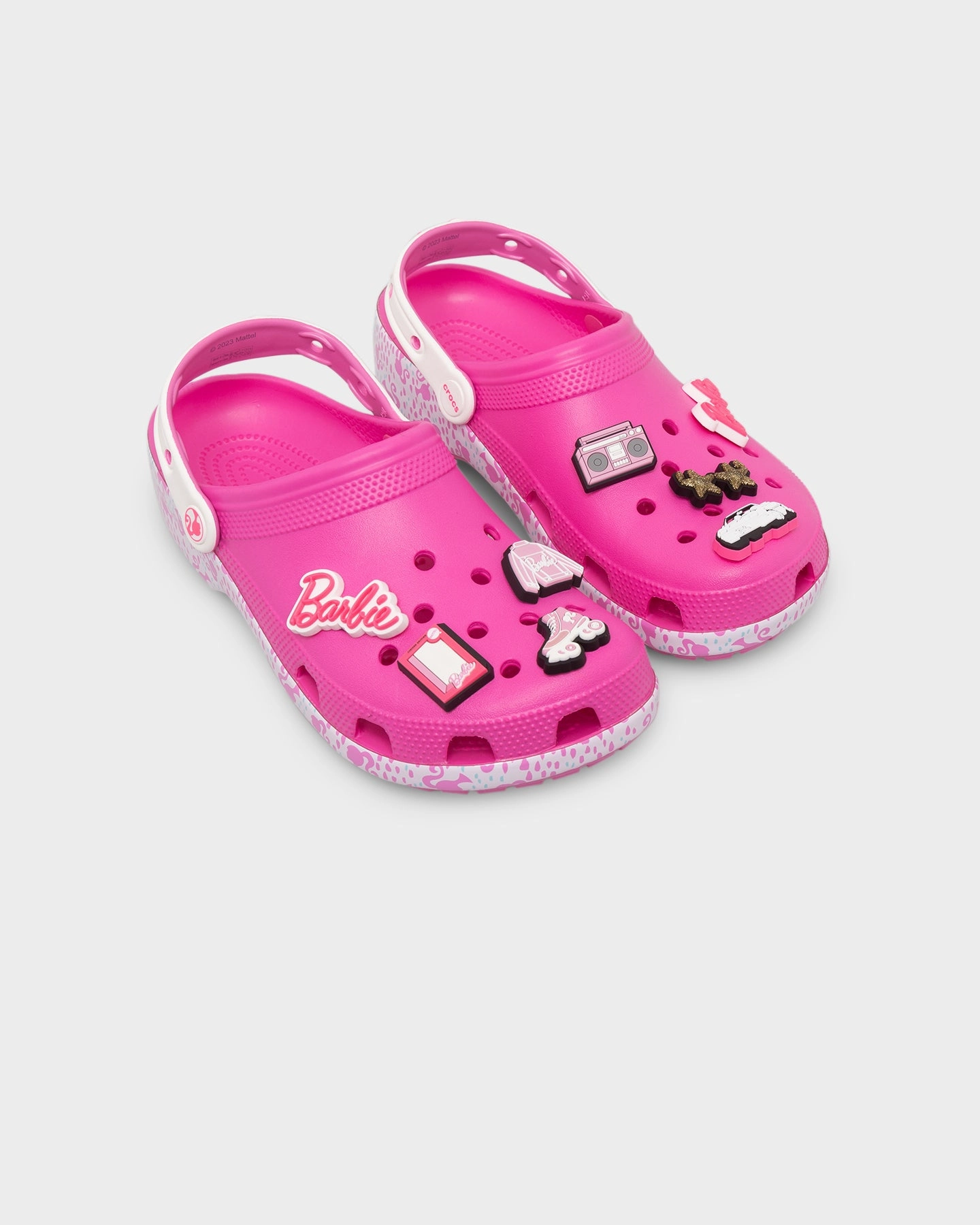 Casual balance improvement Crocs X Barbie Women's Barbie Classic Clog Electric Pink