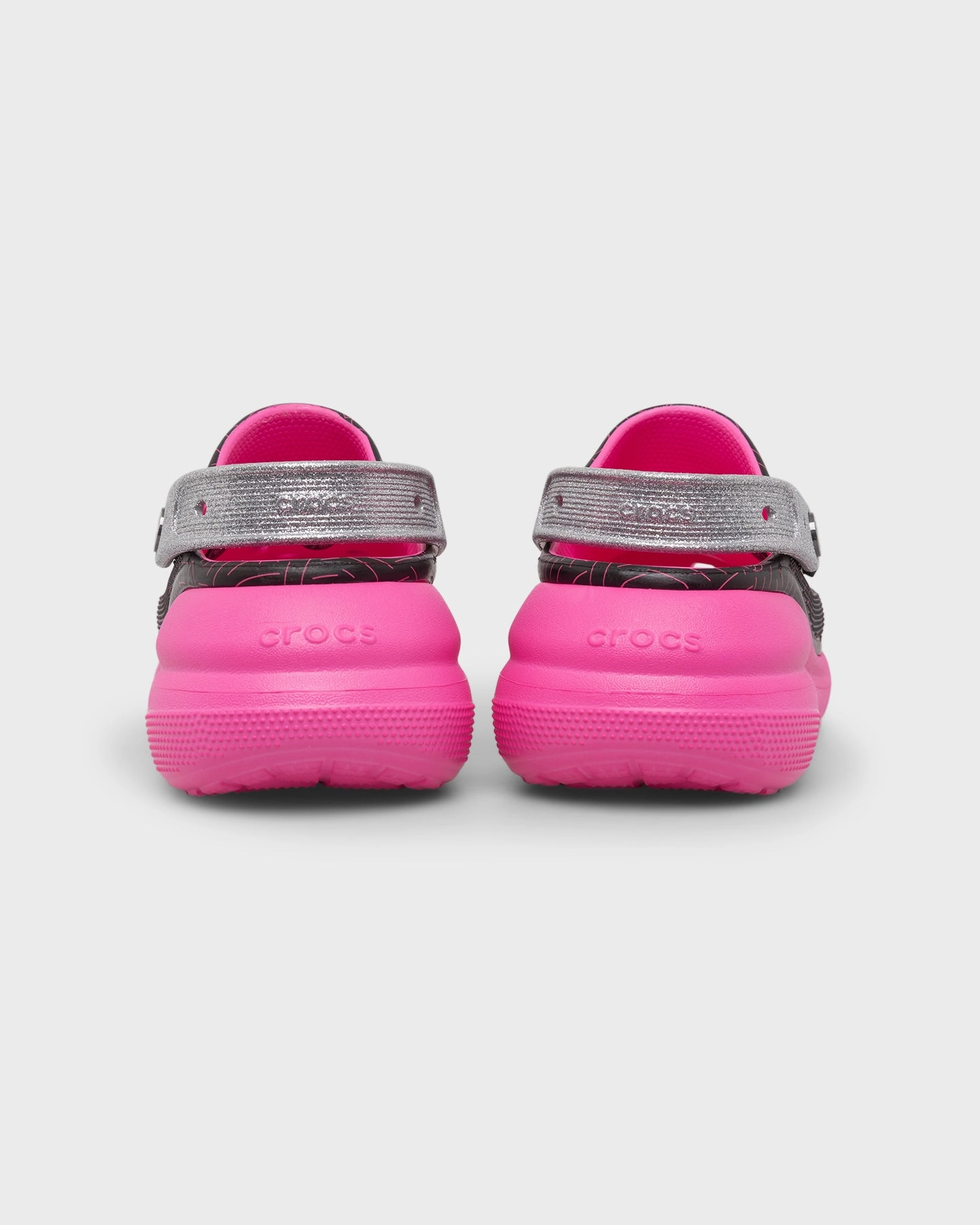 Black Padded flexibility Crocs X Barbie Women's Crush Clog Black