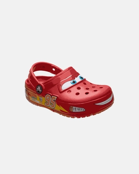 Running Gear All-day shock absorption Crocs X Disney and Pixar Cars Kids' Lightning McQueen Clog (GS) Red