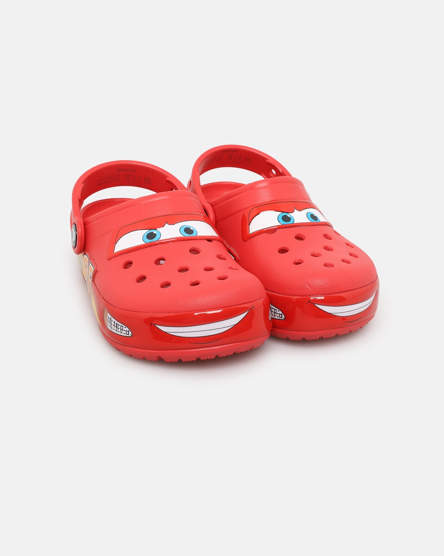 Secure Sole Crocs X Disney and Pixar Cars Kids' Lightning McQueen Clog (GS) Red