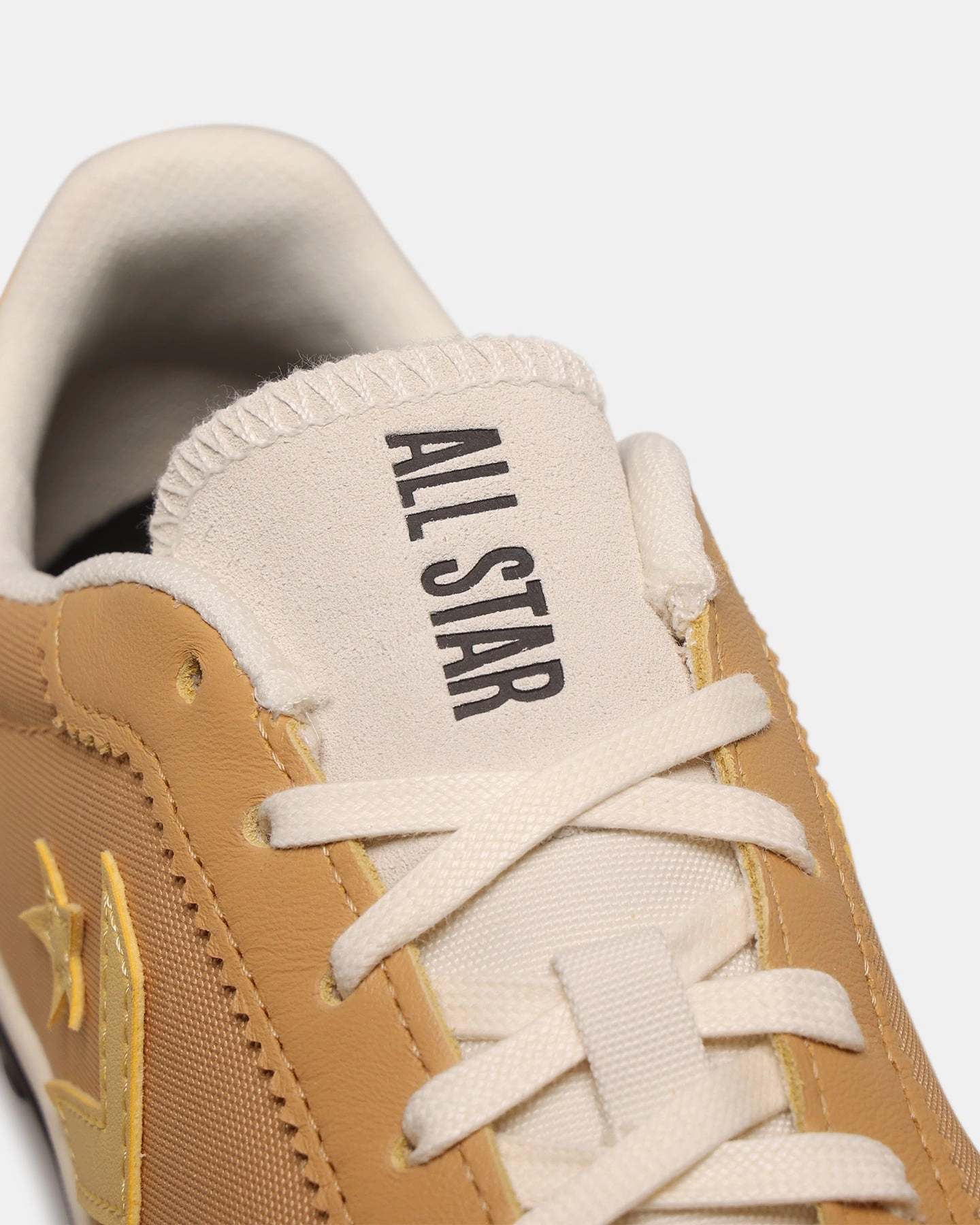 Converse Women's Run Star Trainer Sand Structured silhouette Tension Balanced Lacing