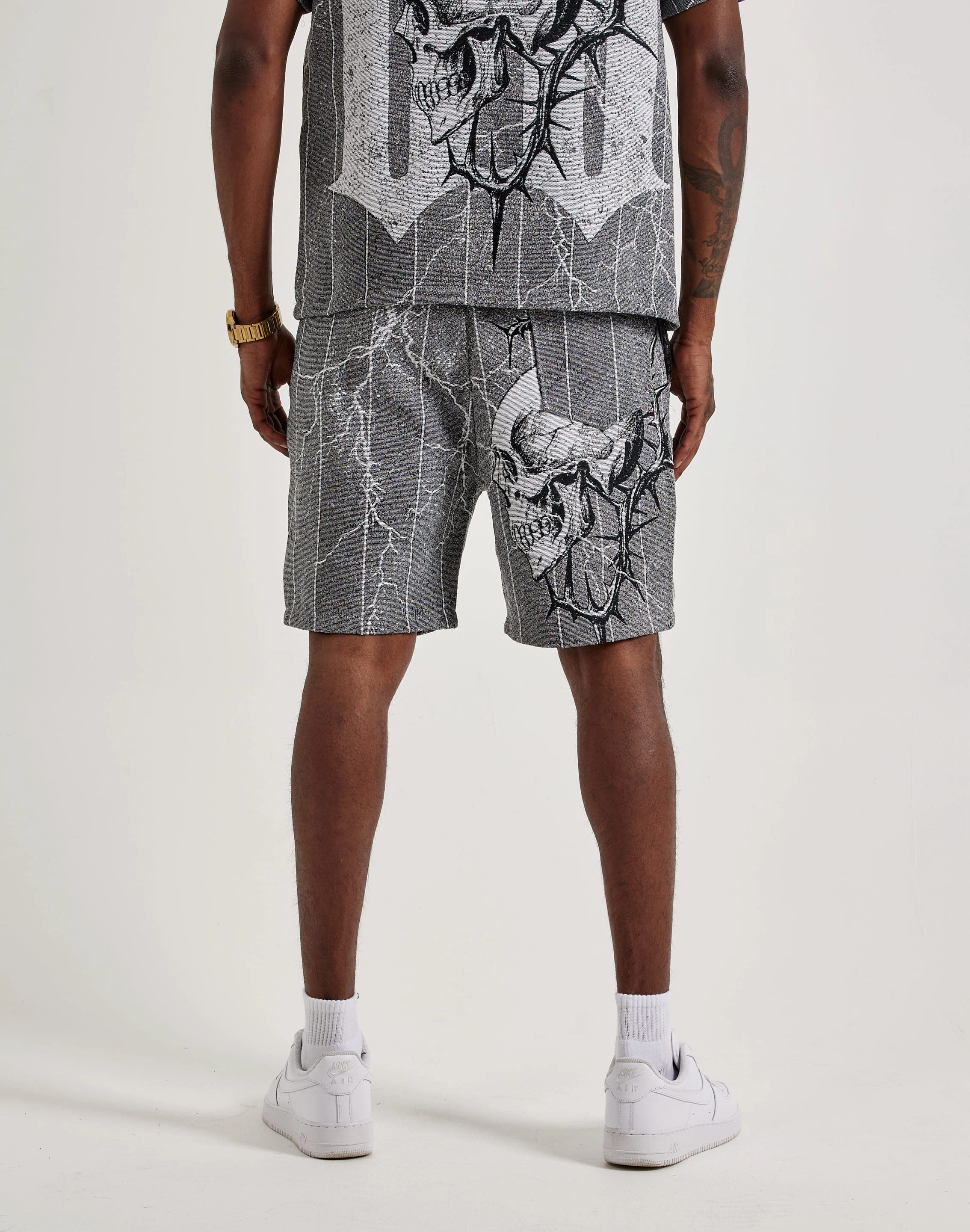 Majestik Keep It Moving Tapestry Shorts Arch Support Technology One-of-a-kind