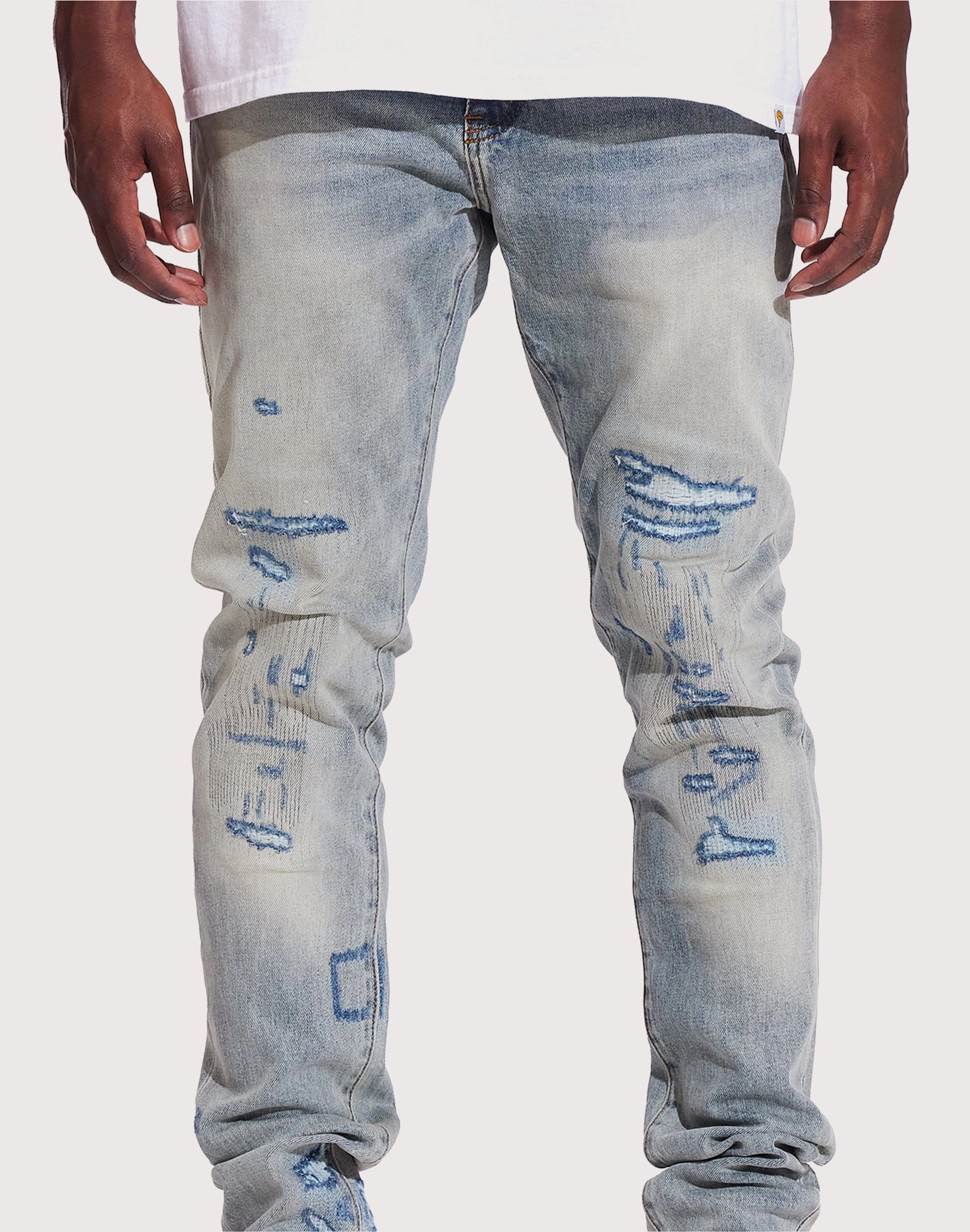 Crysp Denim Atlantic Slim Light Wash Jeans spring - style