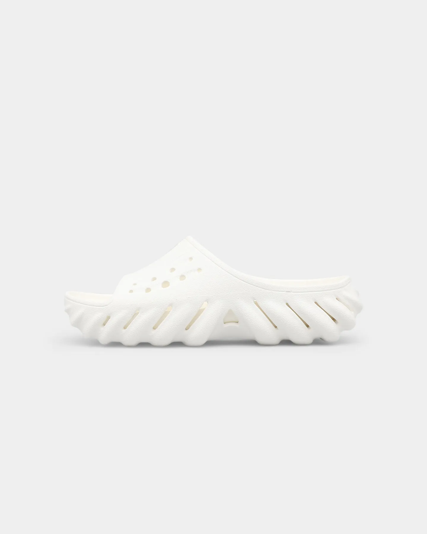 shock - absorbing Crocs Echo Slide White