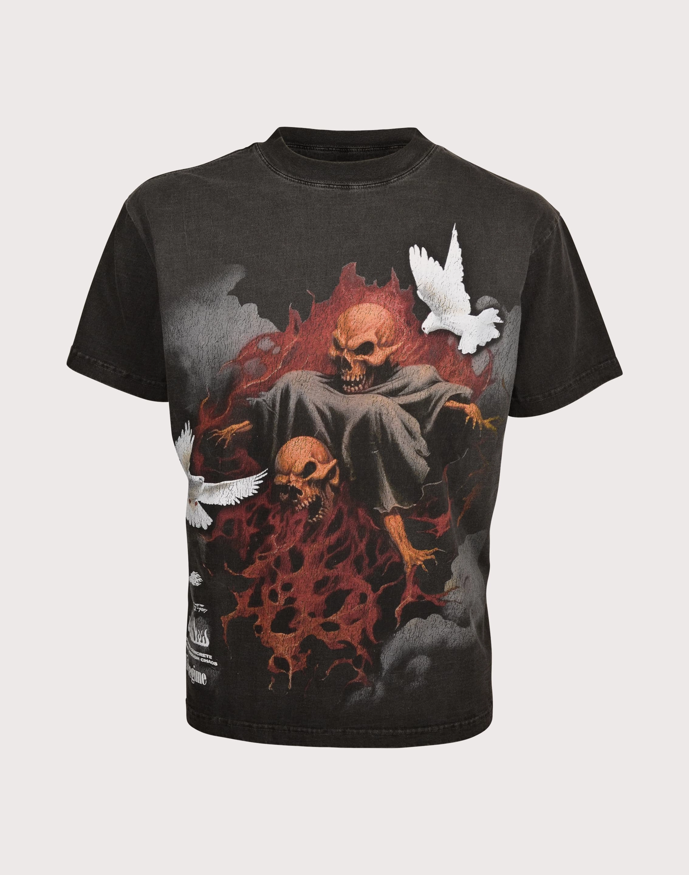 partygoers' sandals Shock-absorbent flexibility CIVIL CLOTHING Dystopic Rise Tee