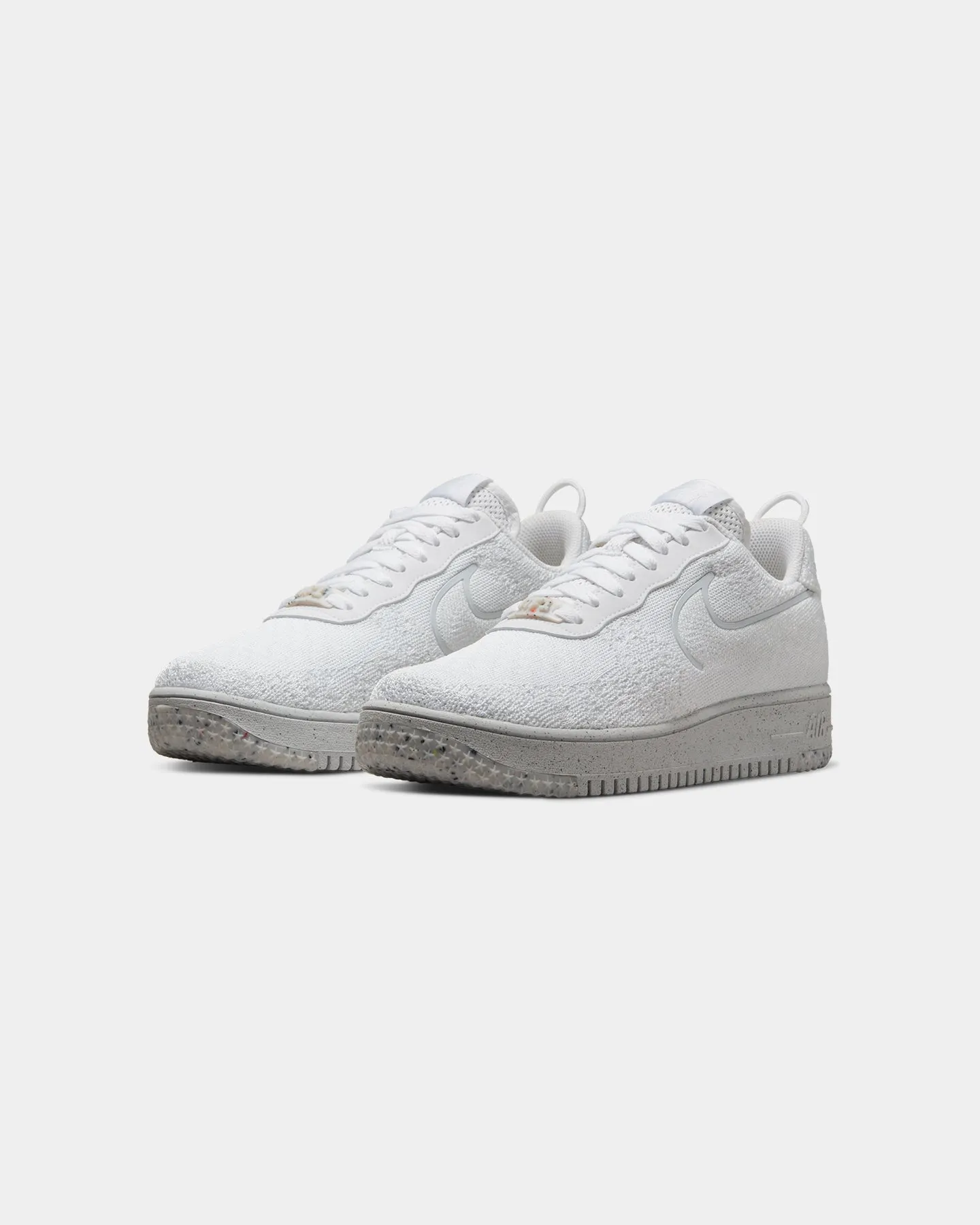 Nike Air Force 1 Crater Flyknit NN White/Summit White/Platinum Tint Fashionable Design Comfortable Touch