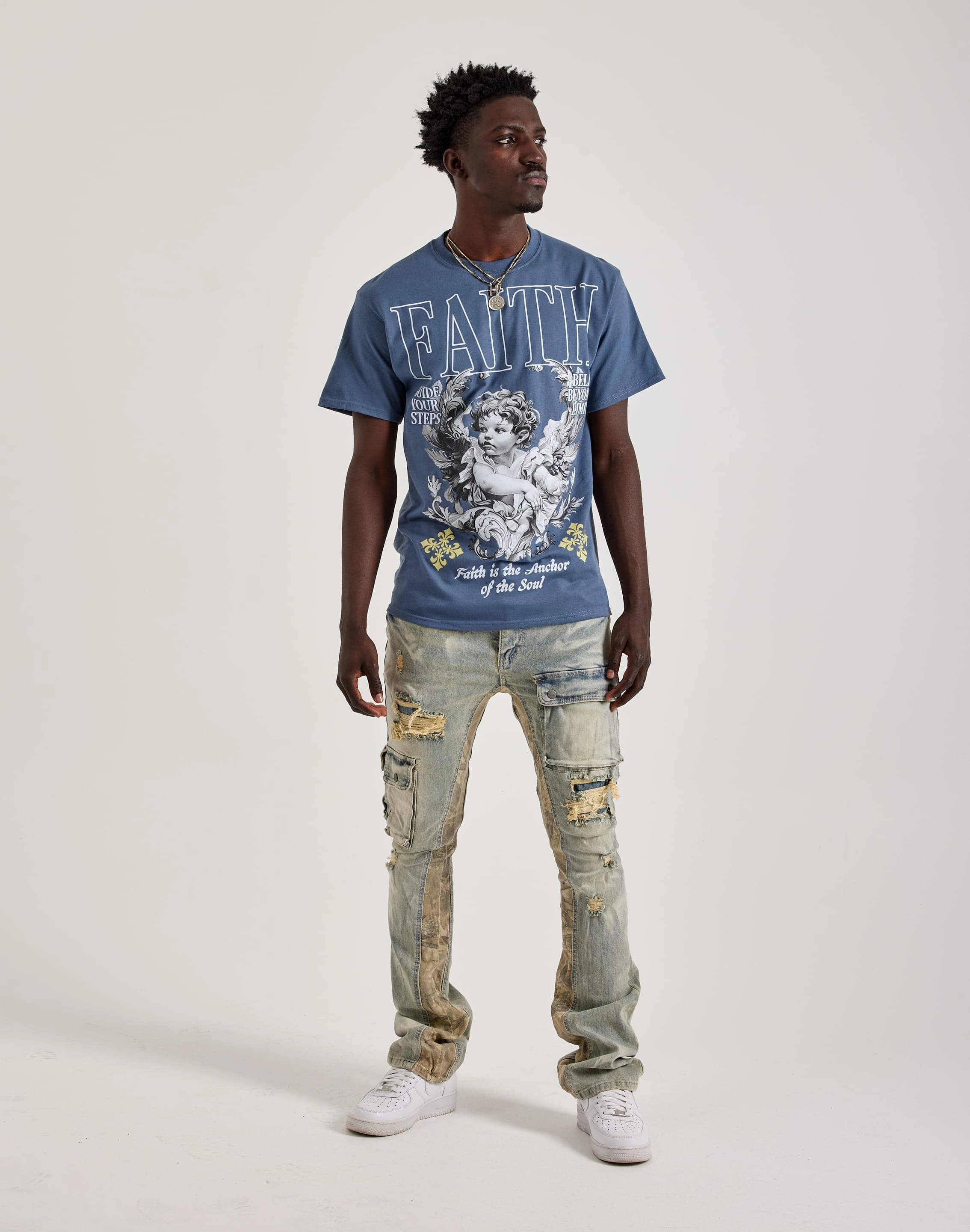 CVLA Anchor Of The Soul Tee Moisture Management Lining Impact-absorbing design