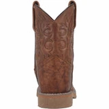 Fashion Focused Farmer Dan Post Youth Durant Jr Square Toe Rust Western Boots DPC3926