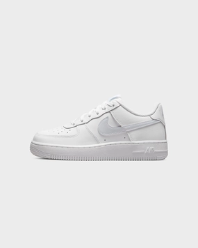 Nike Kids' Air Force 1 (GS) White/Aura Square Toe Move Smooth