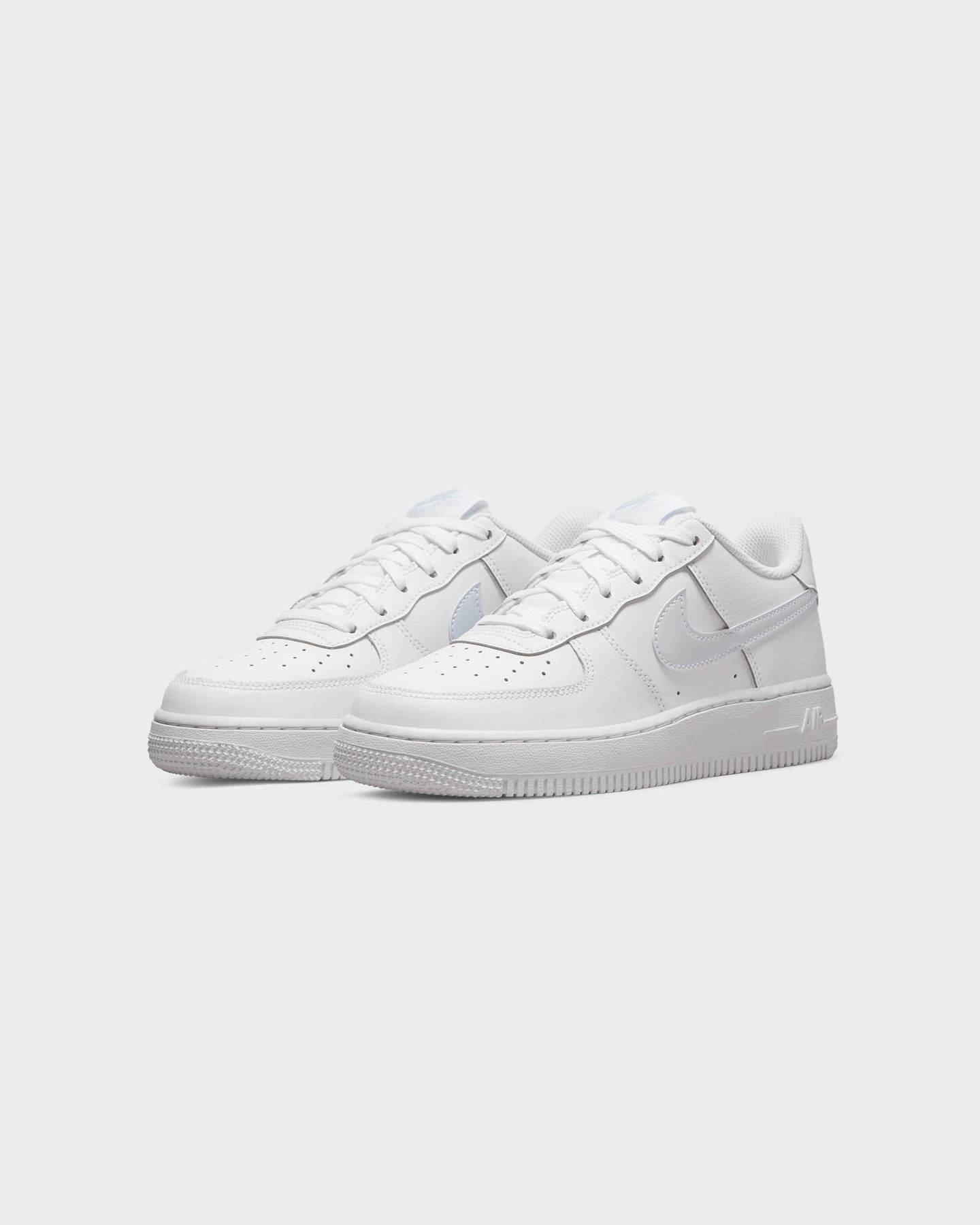 Nike Kids' Air Force 1 (GS) White/Aura No Rub Seam Free Interior