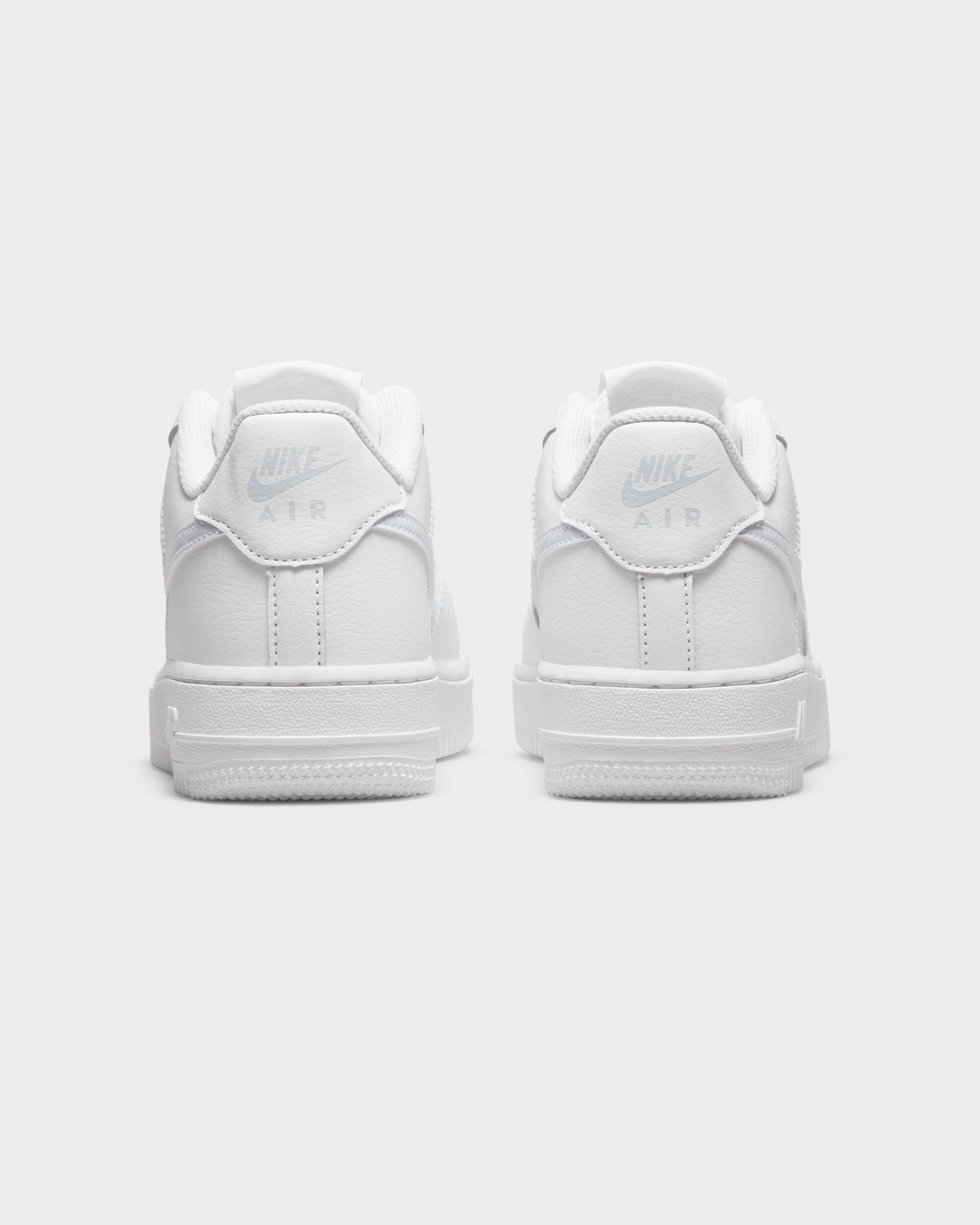 Nike Kids' Air Force 1 (GS) White/Aura Speed Performance