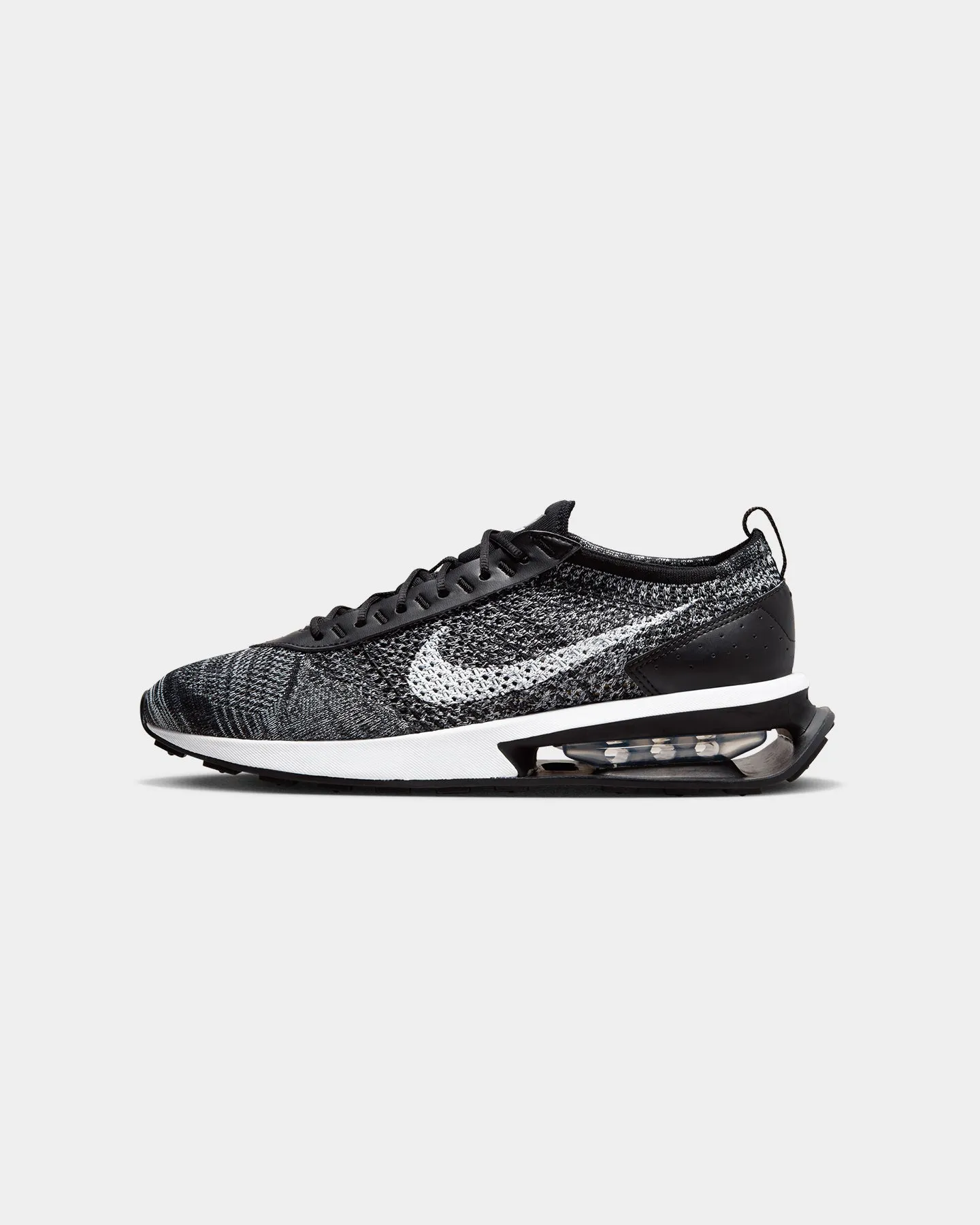 microfiber Nike Air Max Flyknit Racer Black/White