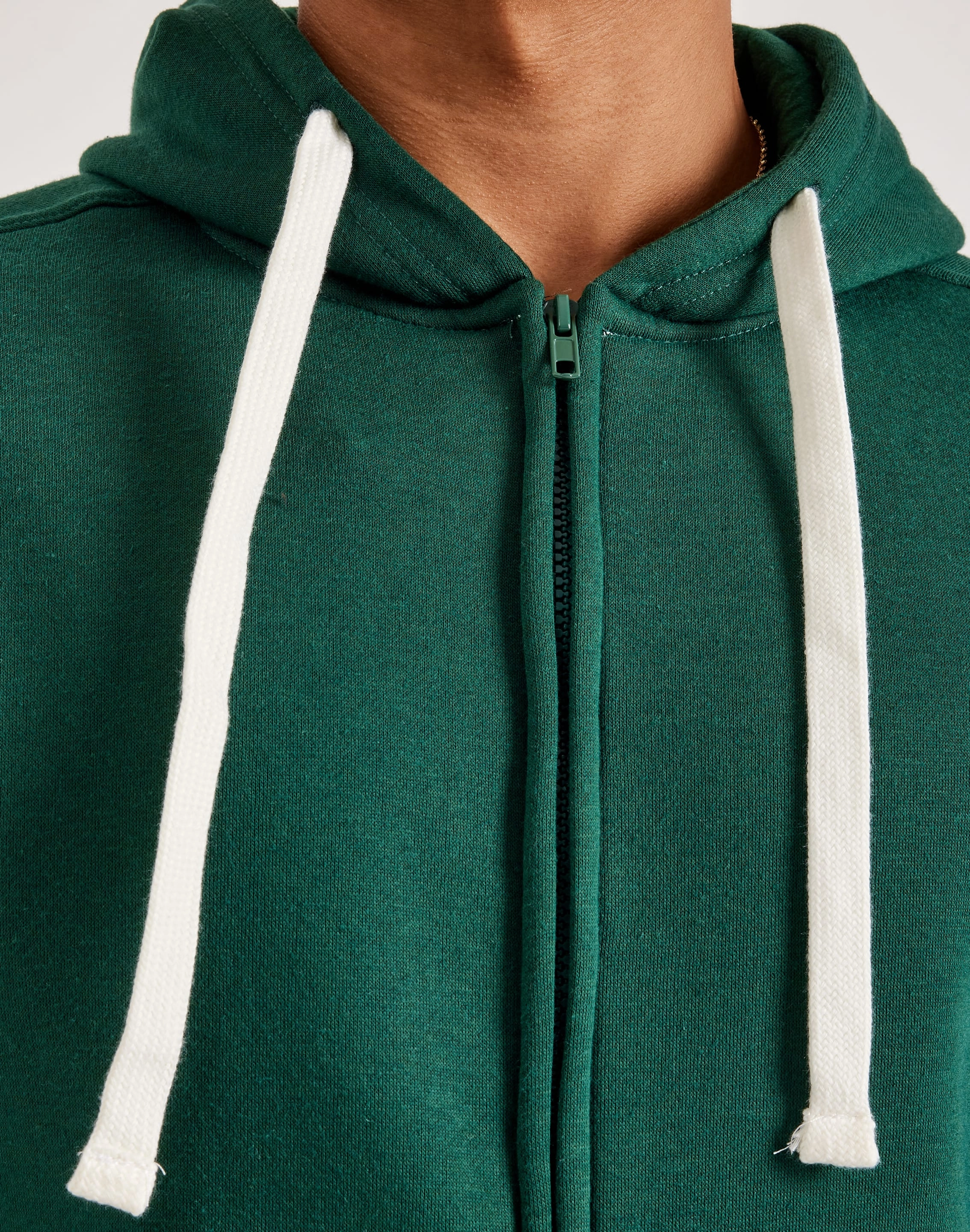 Thermal Insulation Layer Typical DH Essentials Basic Full-Zip Fleece Hoodie