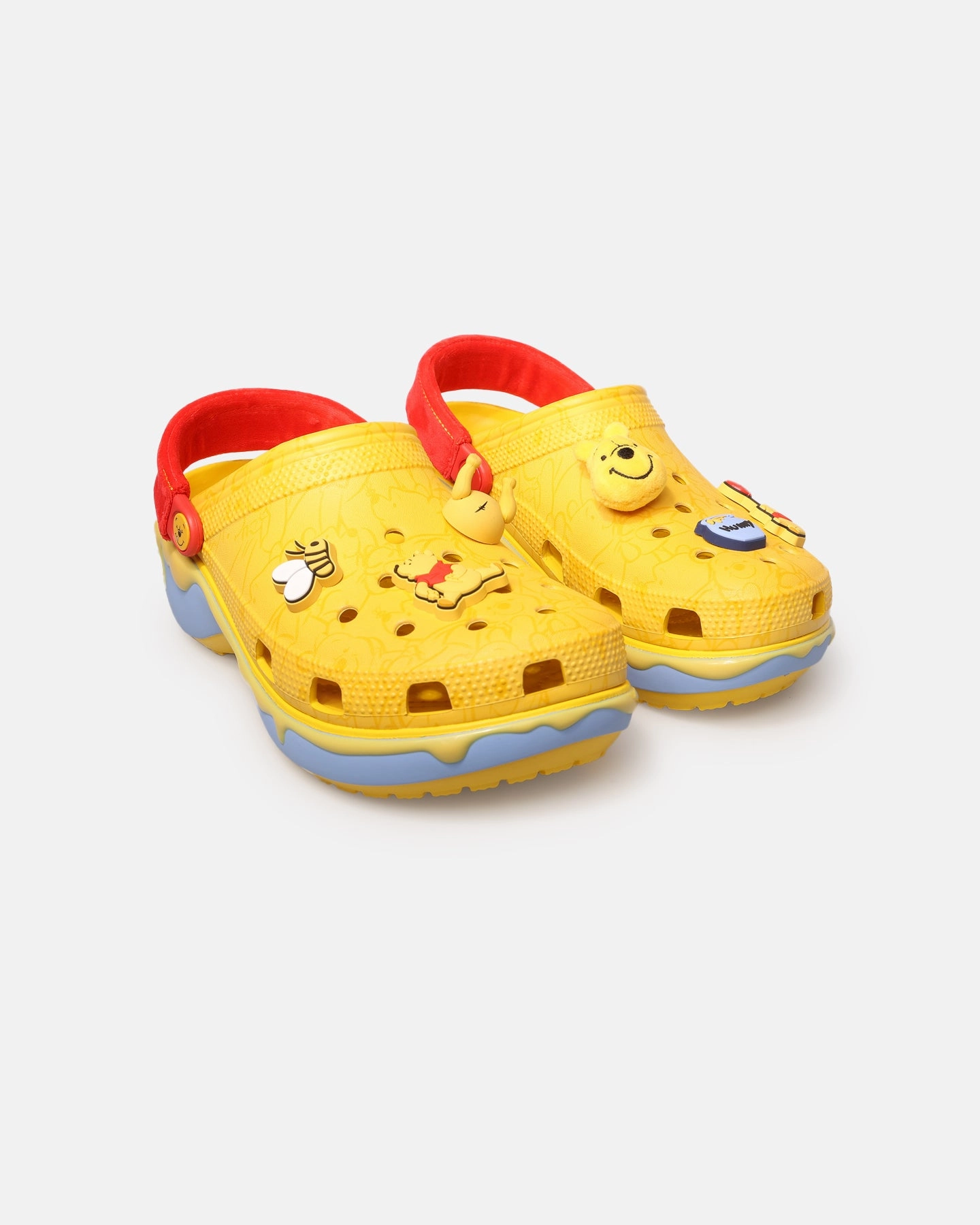 Disney Winnie The Pooh X Crocs Classic Platform Clog Multi stilettos All-day shock absorption