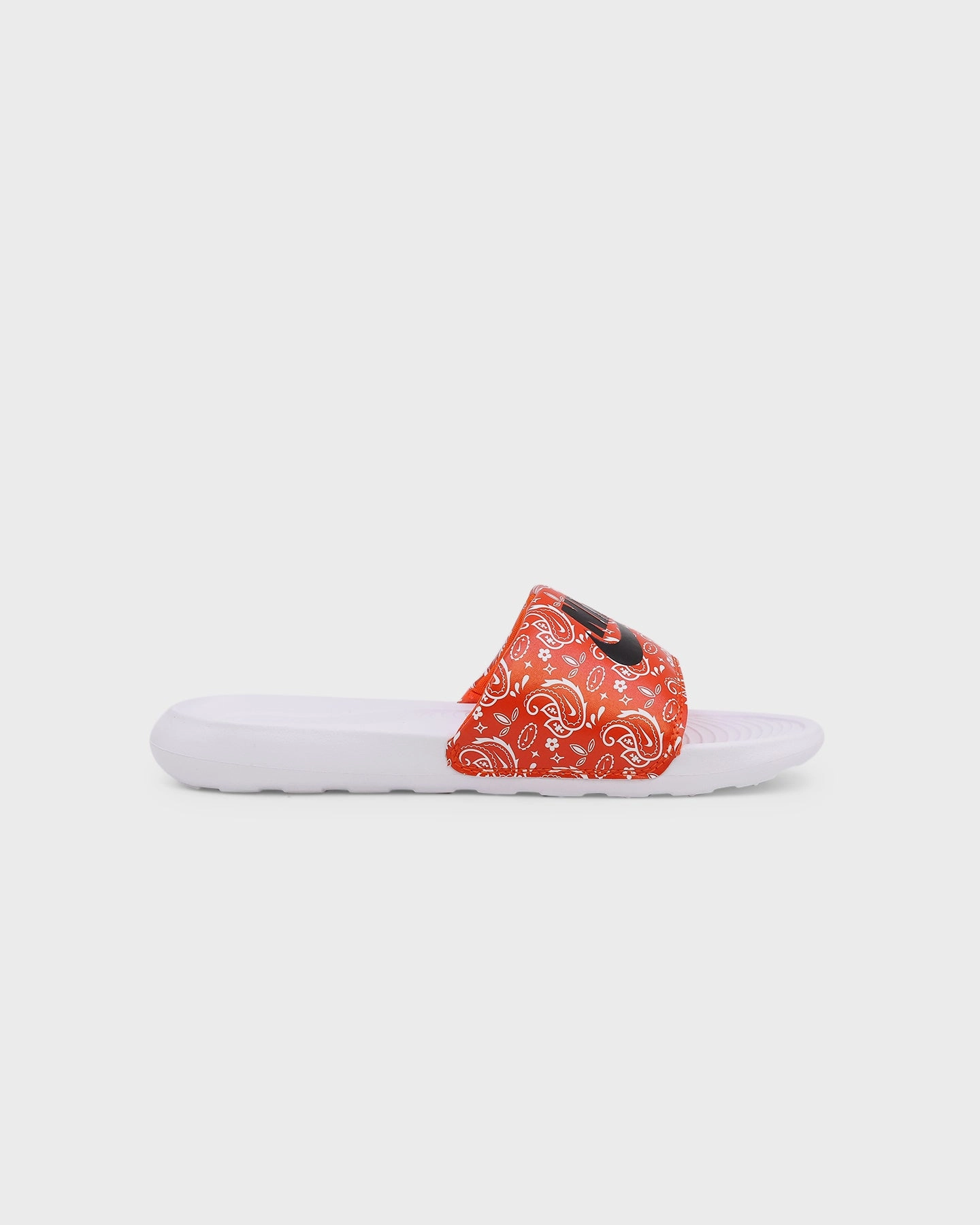 Dark Nike Women's Victori One Slides Rush Orange/Black