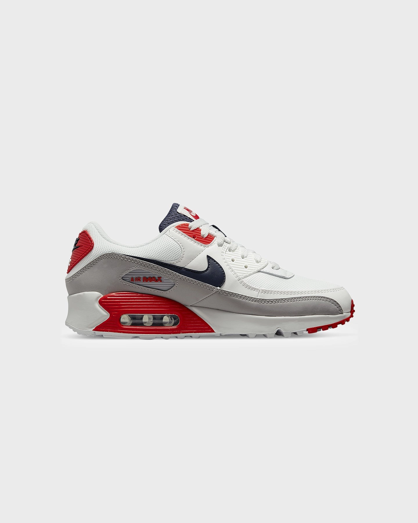 Nike Air Max 90 Summit White/Thunder Blue/Cement Grey Slim flair Anti Fatigue Footbed