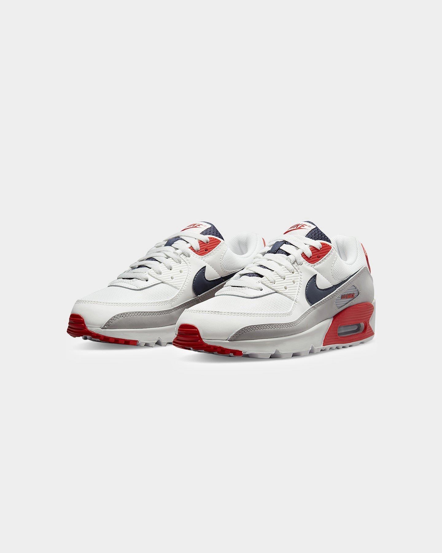 Nike Air Max 90 Summit White/Thunder Blue/Cement Grey Eco Friendly Cushioning