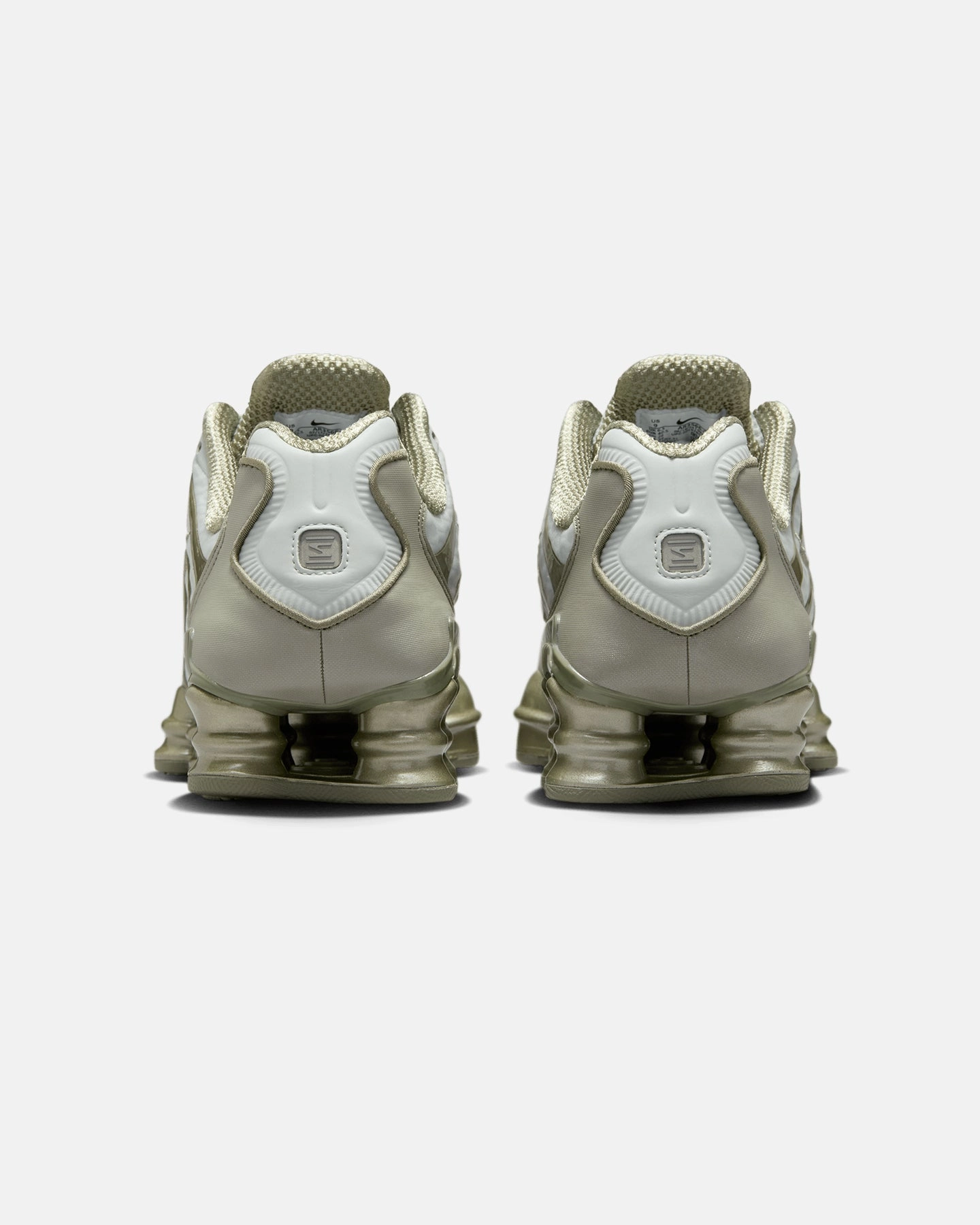 print - style Nike Women's Shox TL "Light Army" Silver/White-Light Army