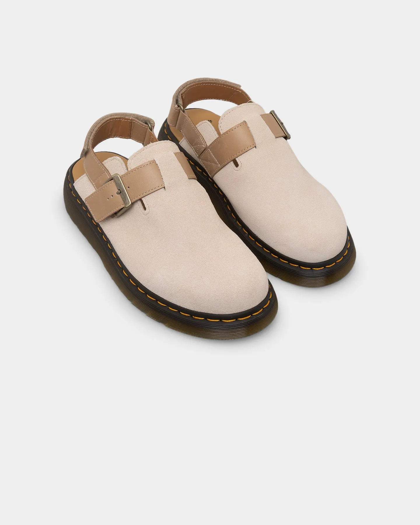 work - style Maximum touch Dr Marten Jorge II Sling Back Sandal Parchment Beige