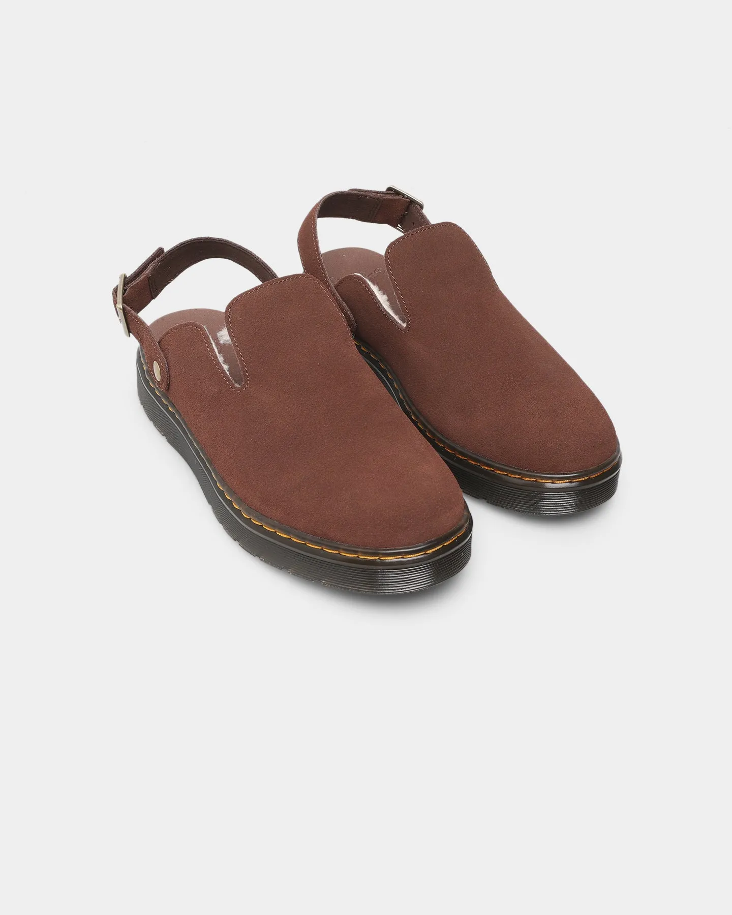 Party - Wear All-Purpose Dr. Martens Carlson Mule Dark Brown