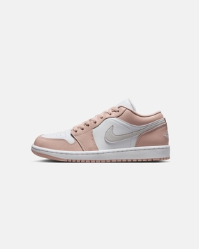 Jordan Women's Air Jordan 1 Low "Particle Beige" White/Light Bronze dancer