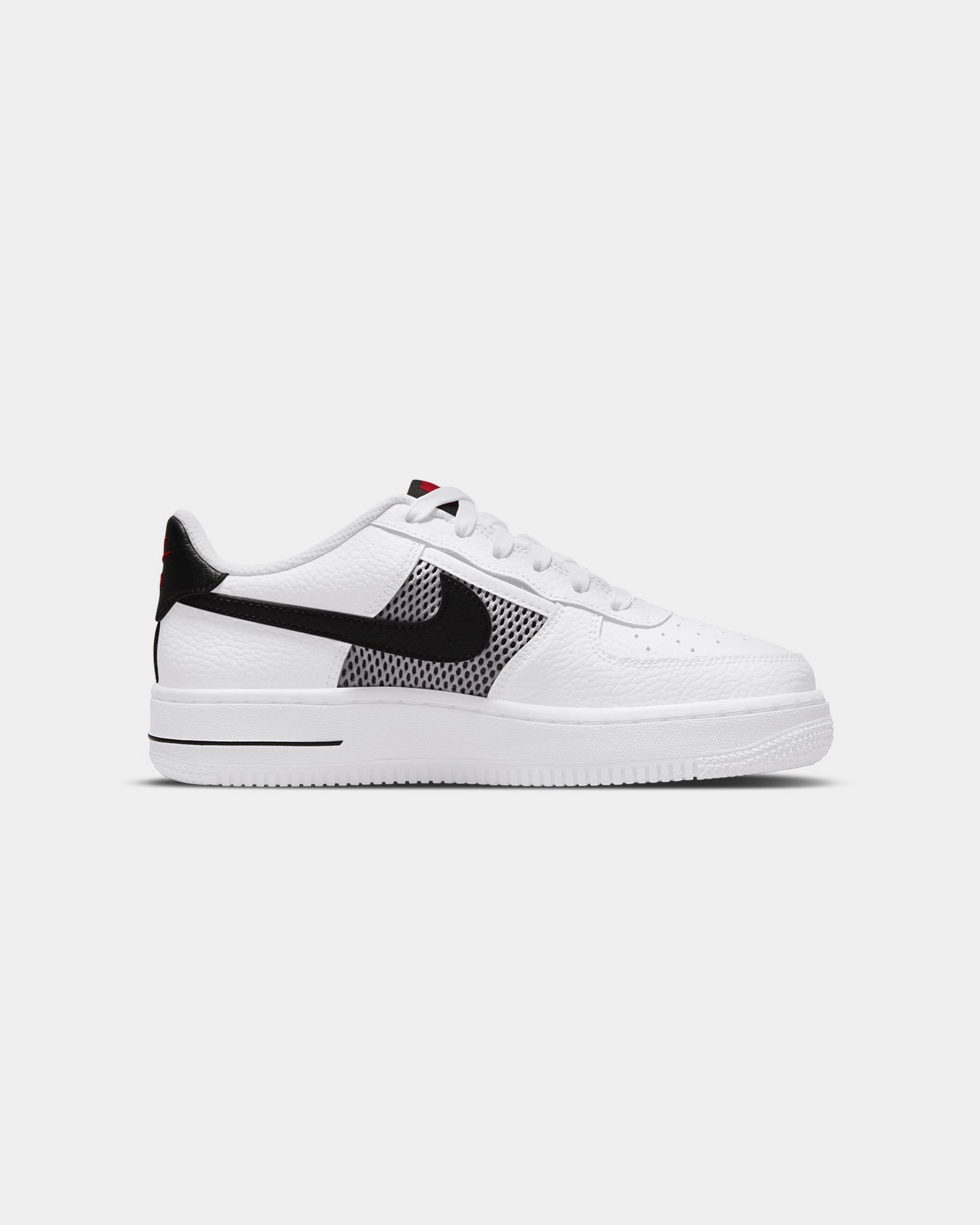Nike Kids' Air Force 1 LV8 EMB (GS) White/Black All-day lining Day Ready