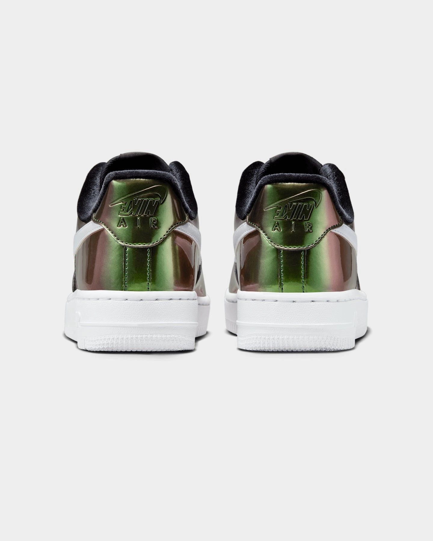 Elegant flair Durable Support Nike Women's Air Force 1 '07 LV8 "Iridescent" Black/White