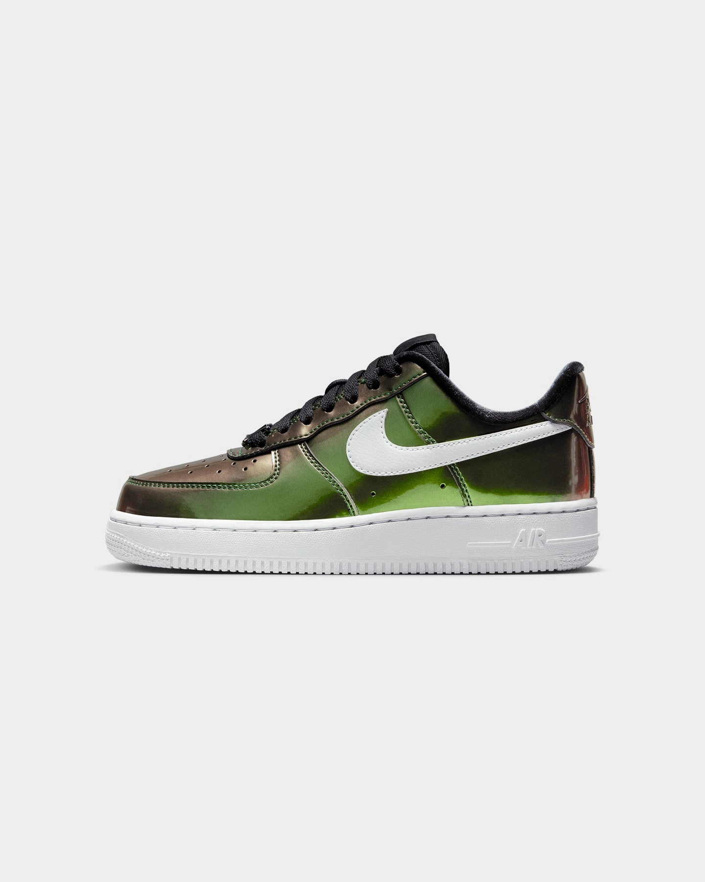 Low Profile Design Nike Women's Air Force 1 '07 LV8 "Iridescent" Black/White